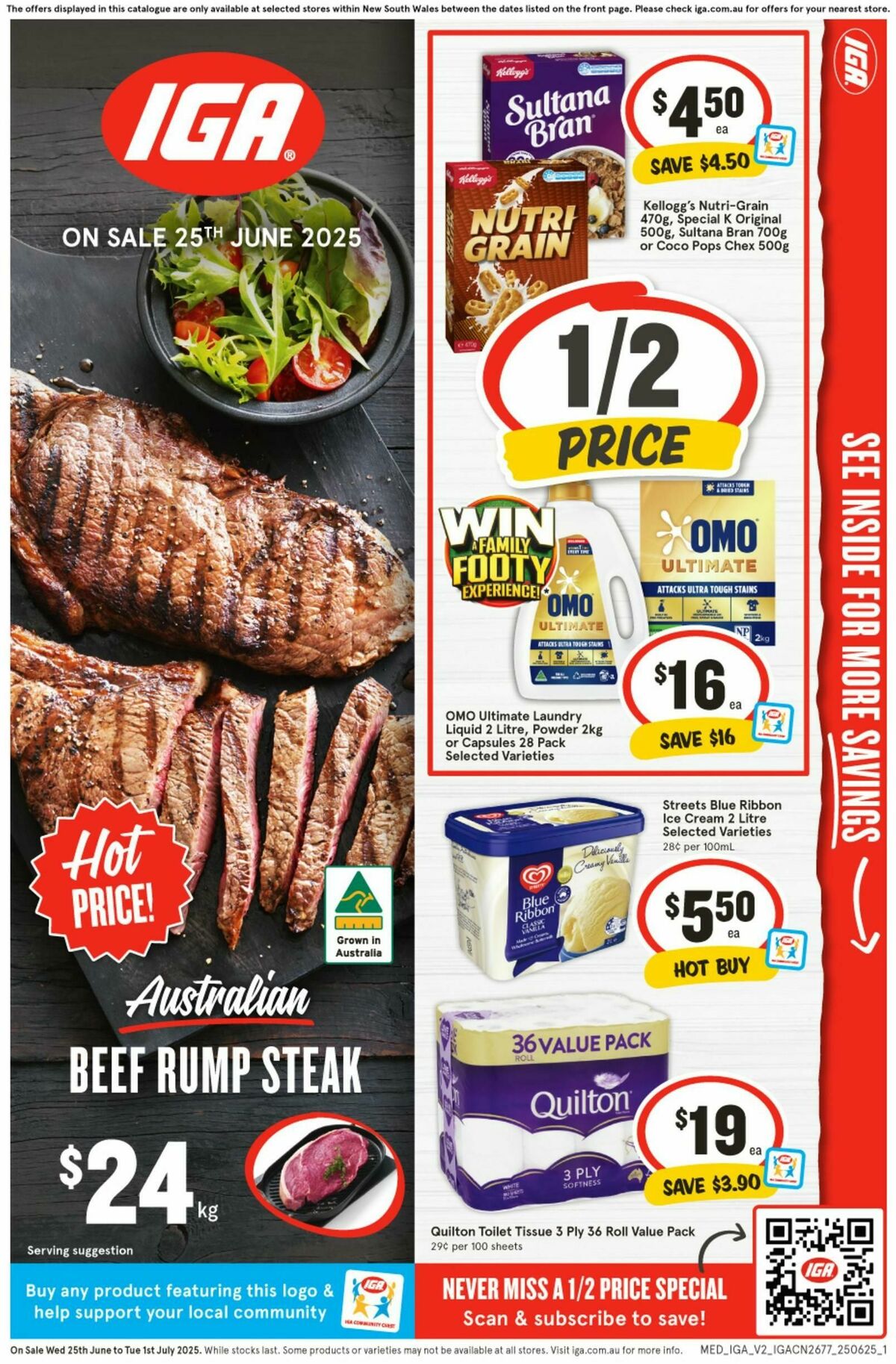 IGA Catalogues from 25 June