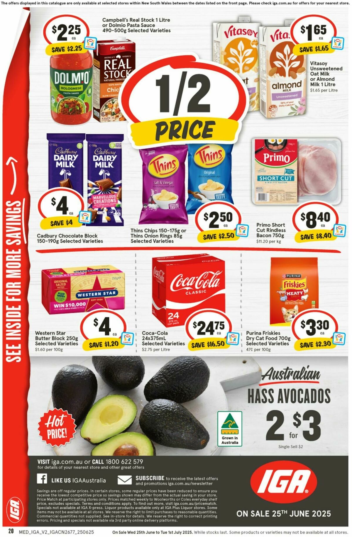 IGA Catalogues from 25 June