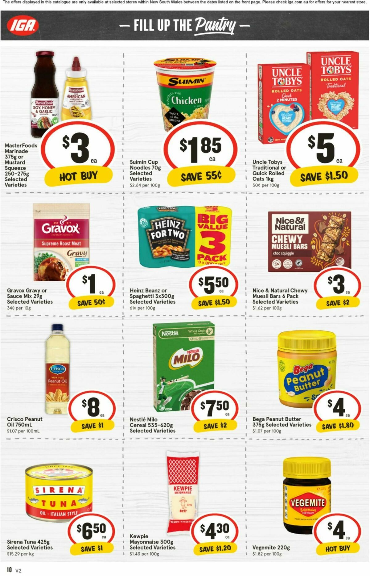IGA Catalogues from 2 July