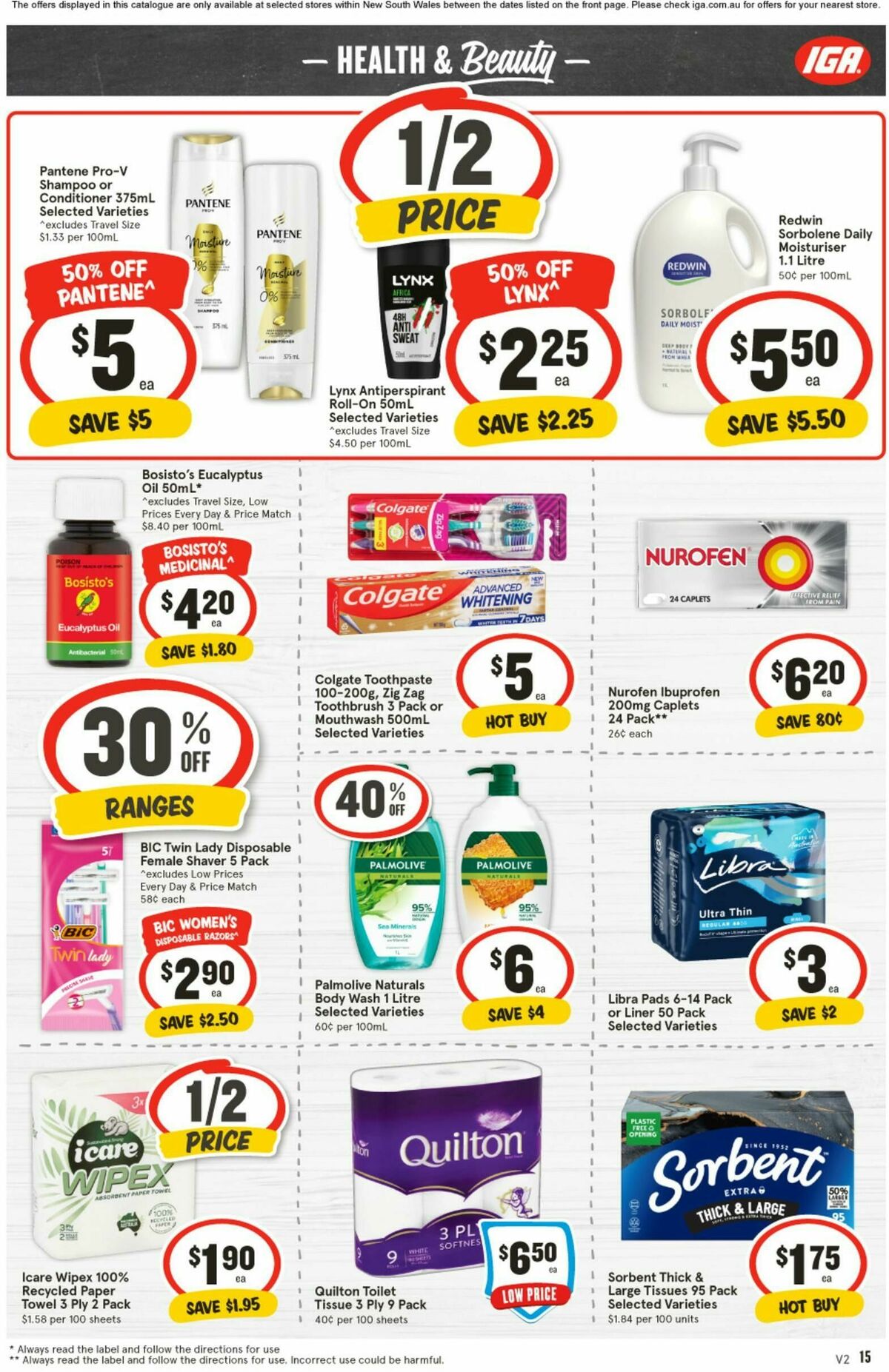 IGA Catalogues from 2 July