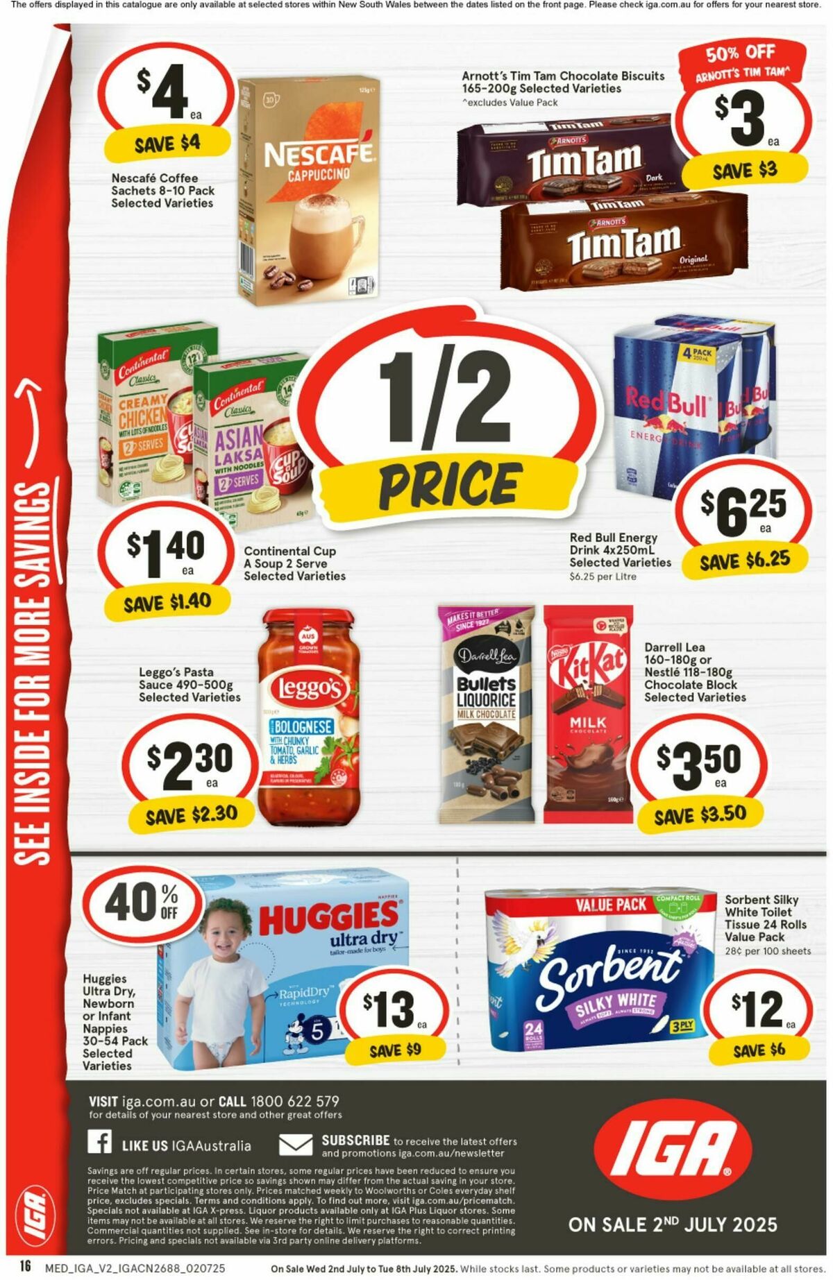 IGA Catalogues from 2 July