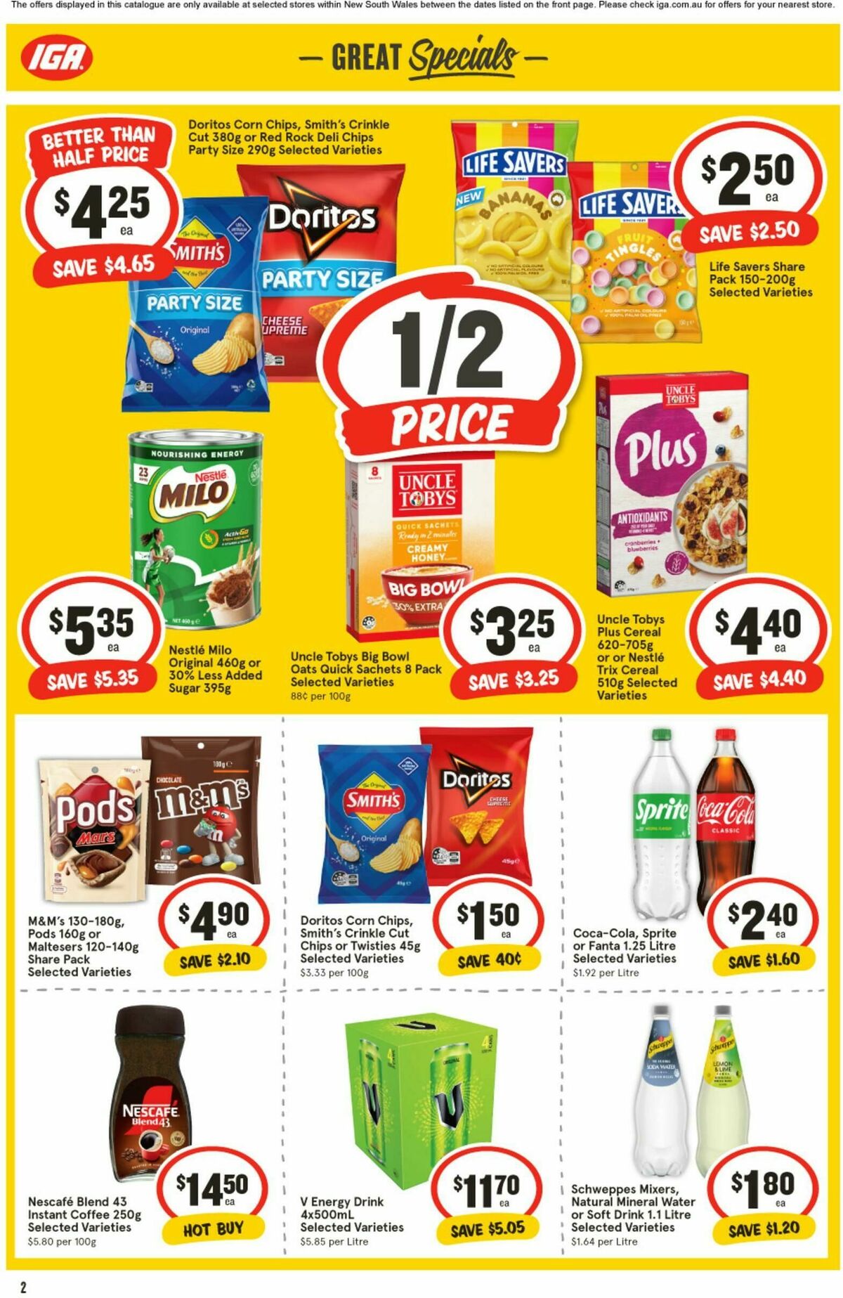 IGA Catalogues from 2 July