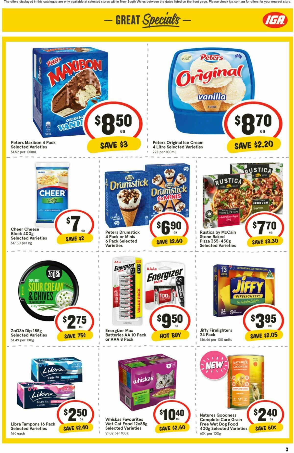 IGA Catalogues from 2 July