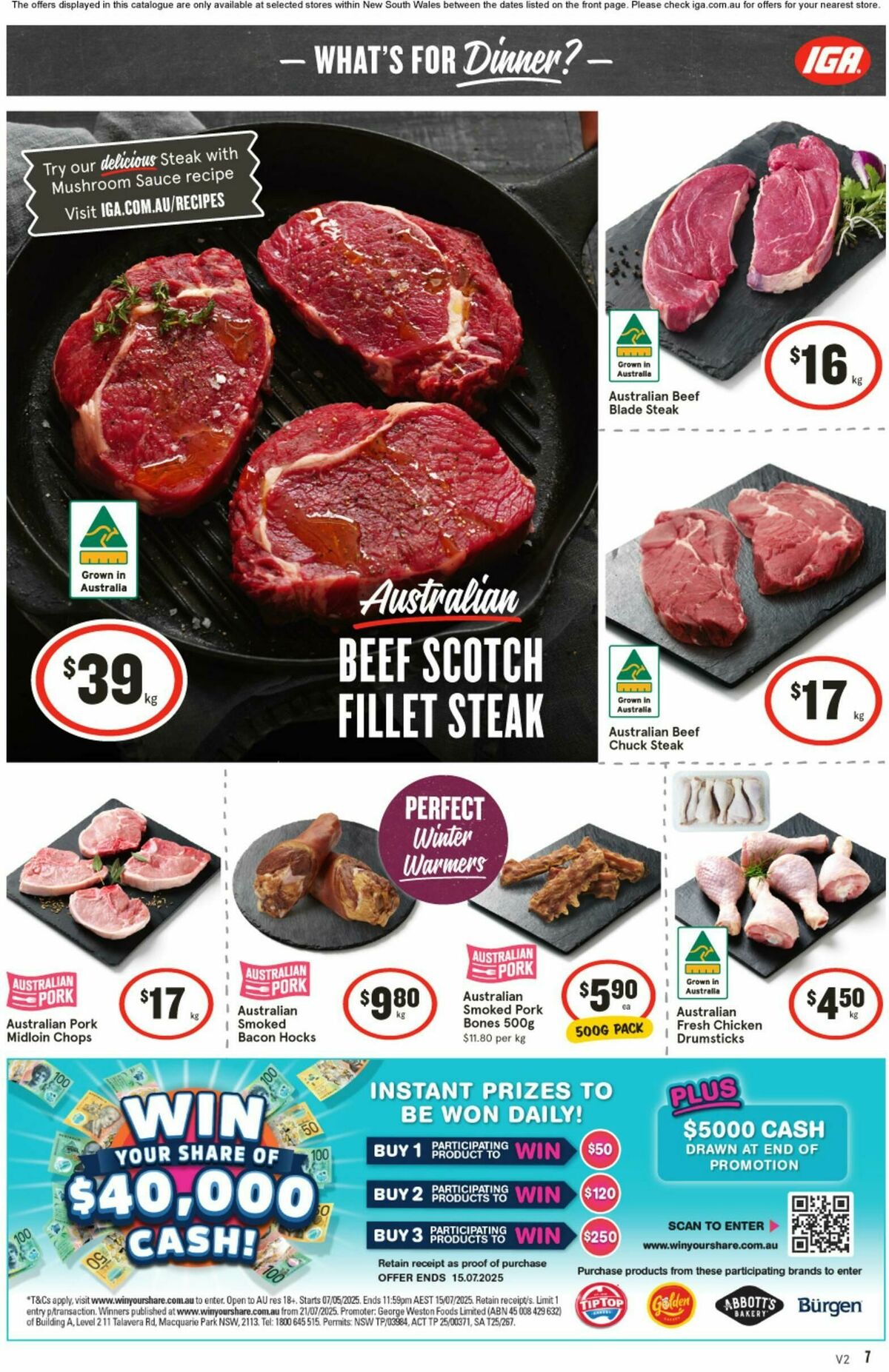 IGA Catalogues from 2 July