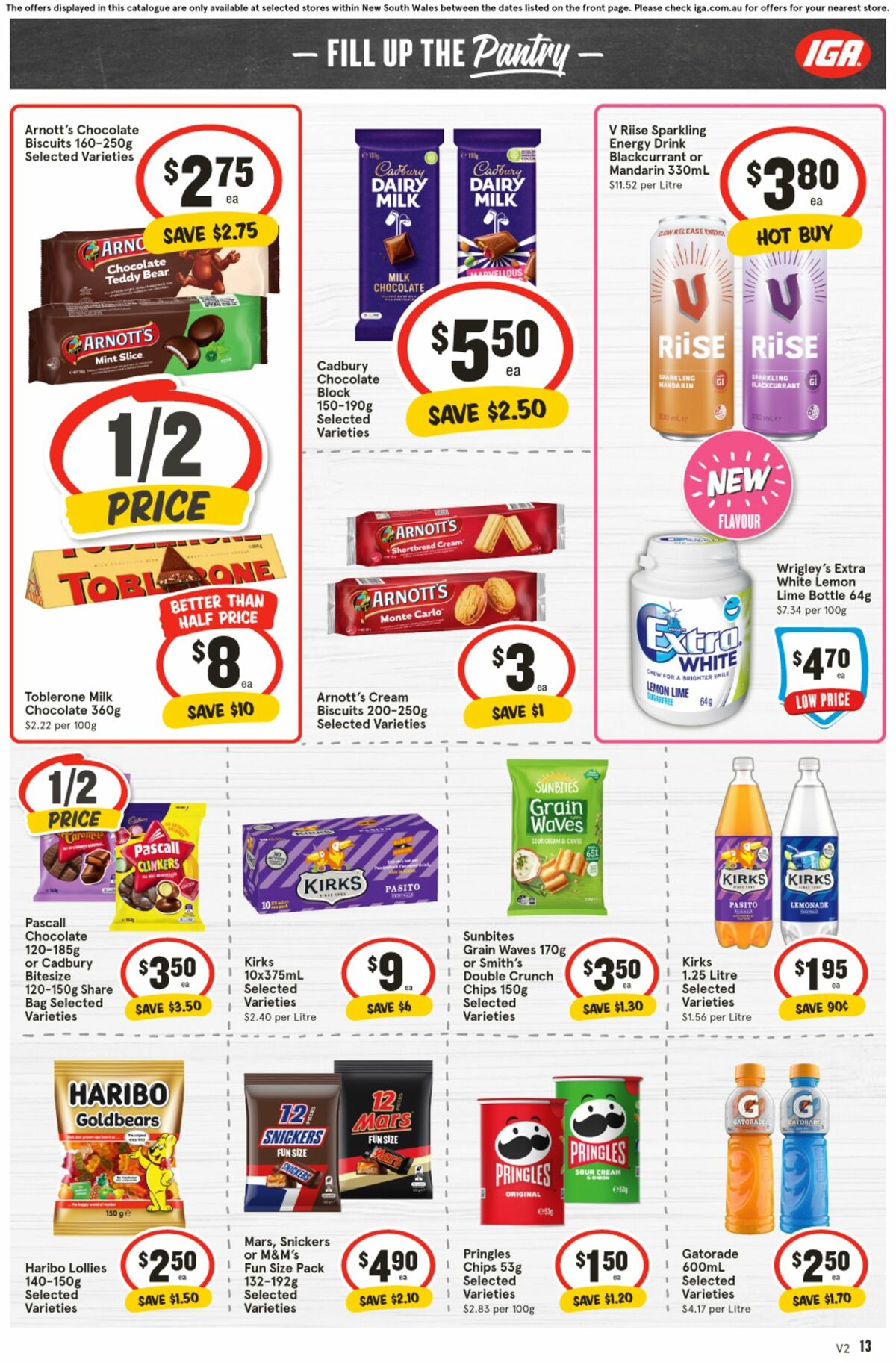 IGA Catalogues from 9 July
