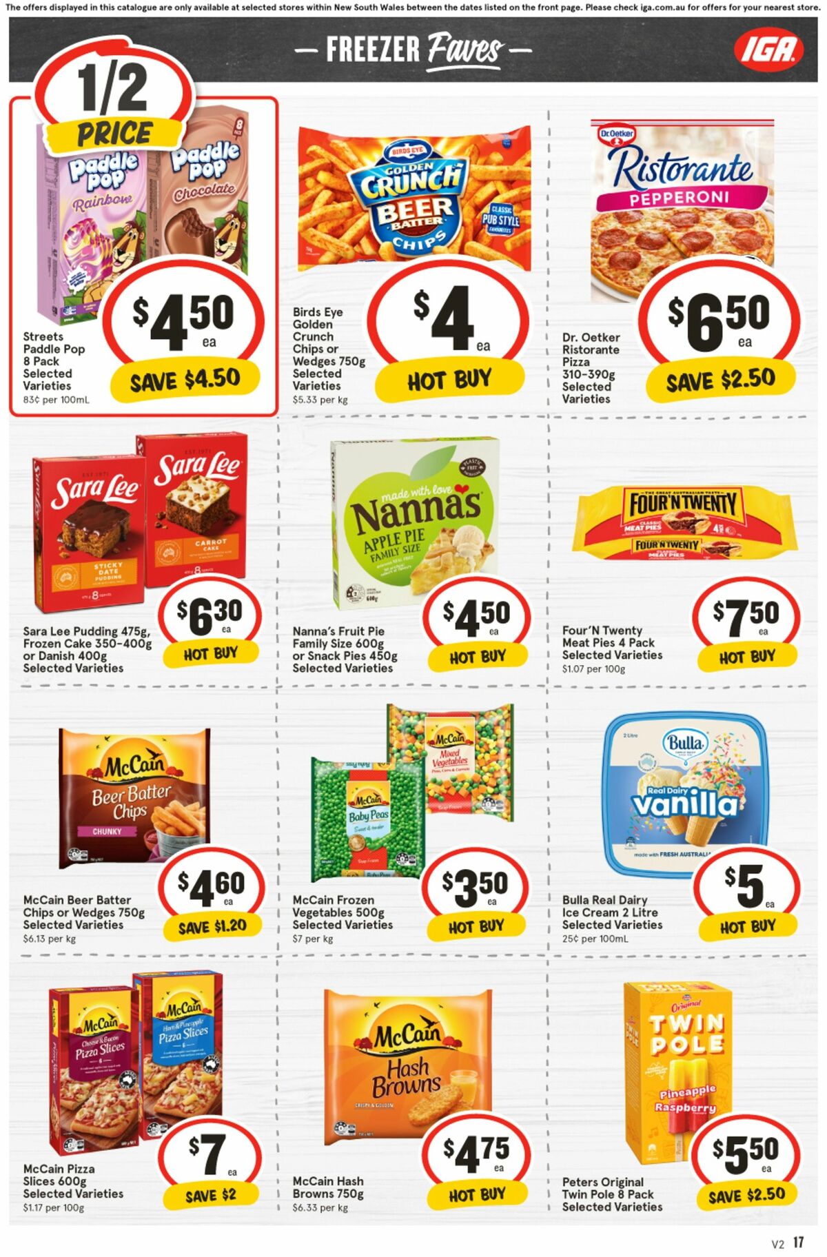 IGA Catalogues from 9 July