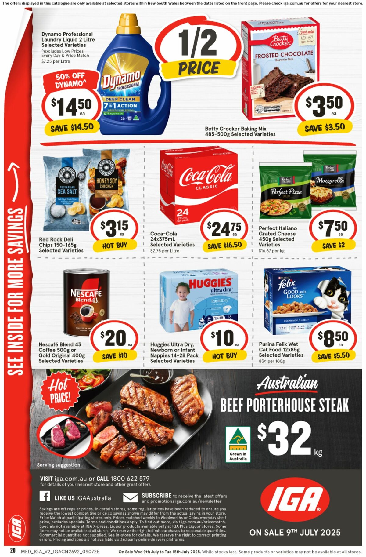 IGA Catalogues from 9 July