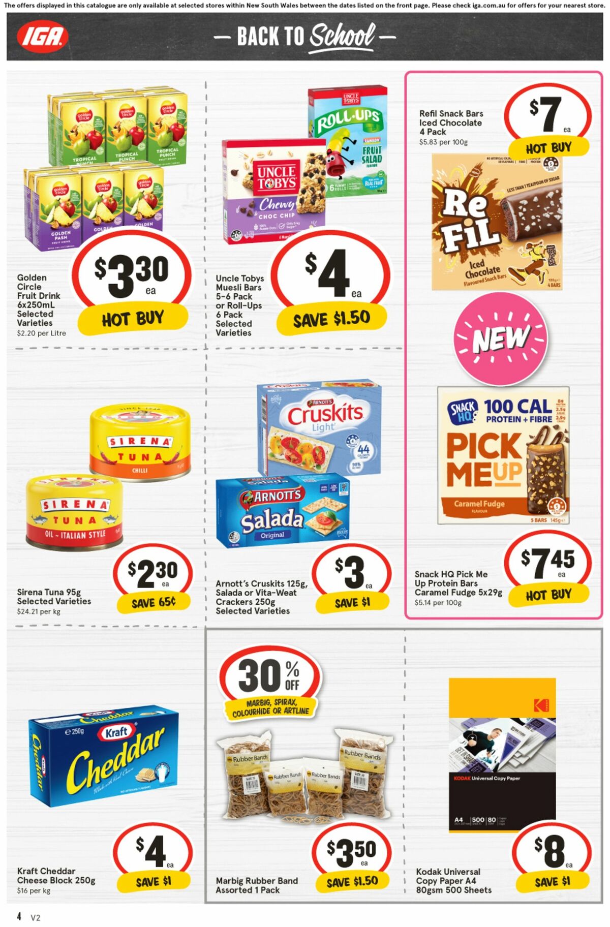IGA Catalogues from 9 July