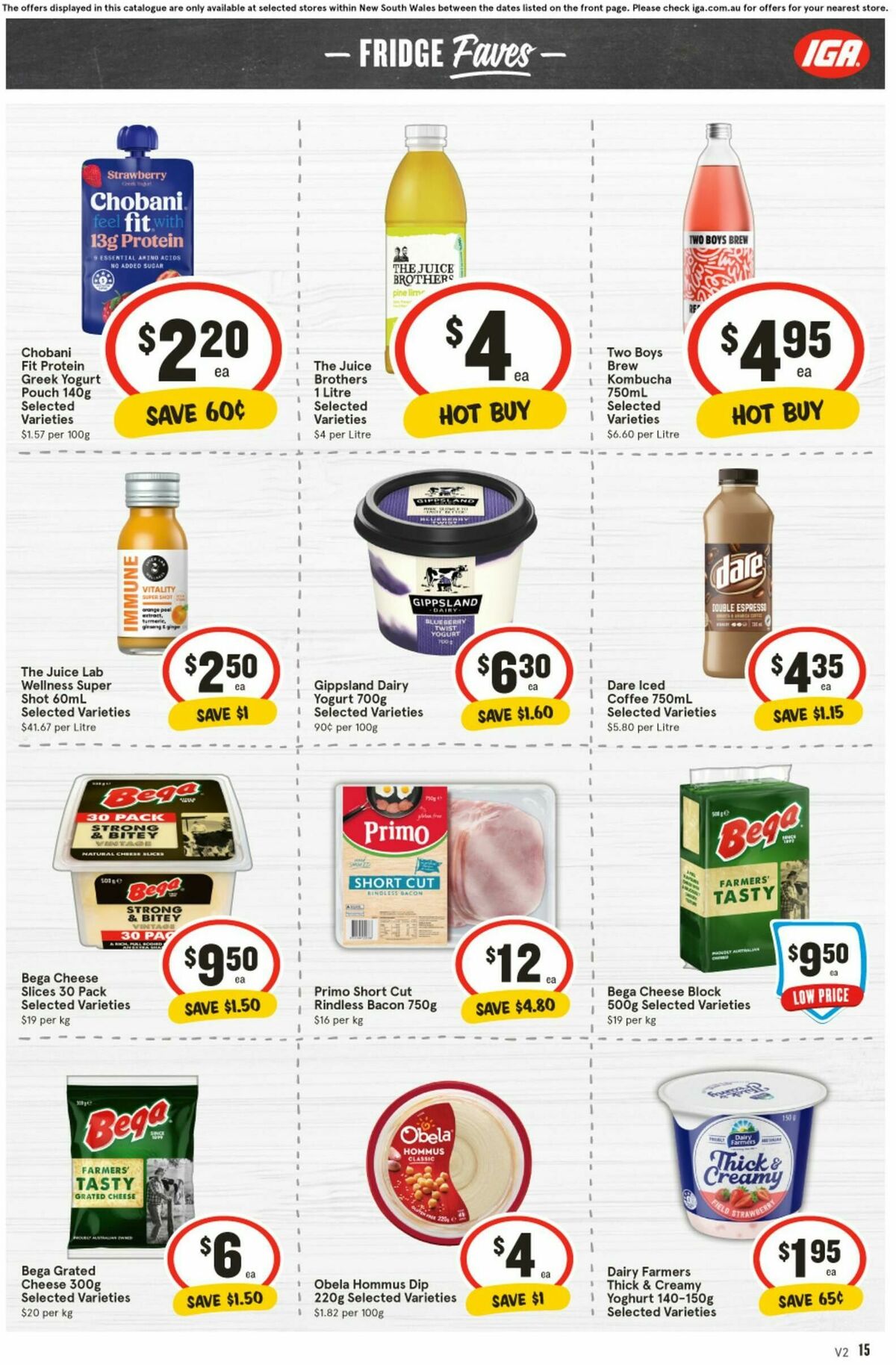 IGA Catalogues from 16 July