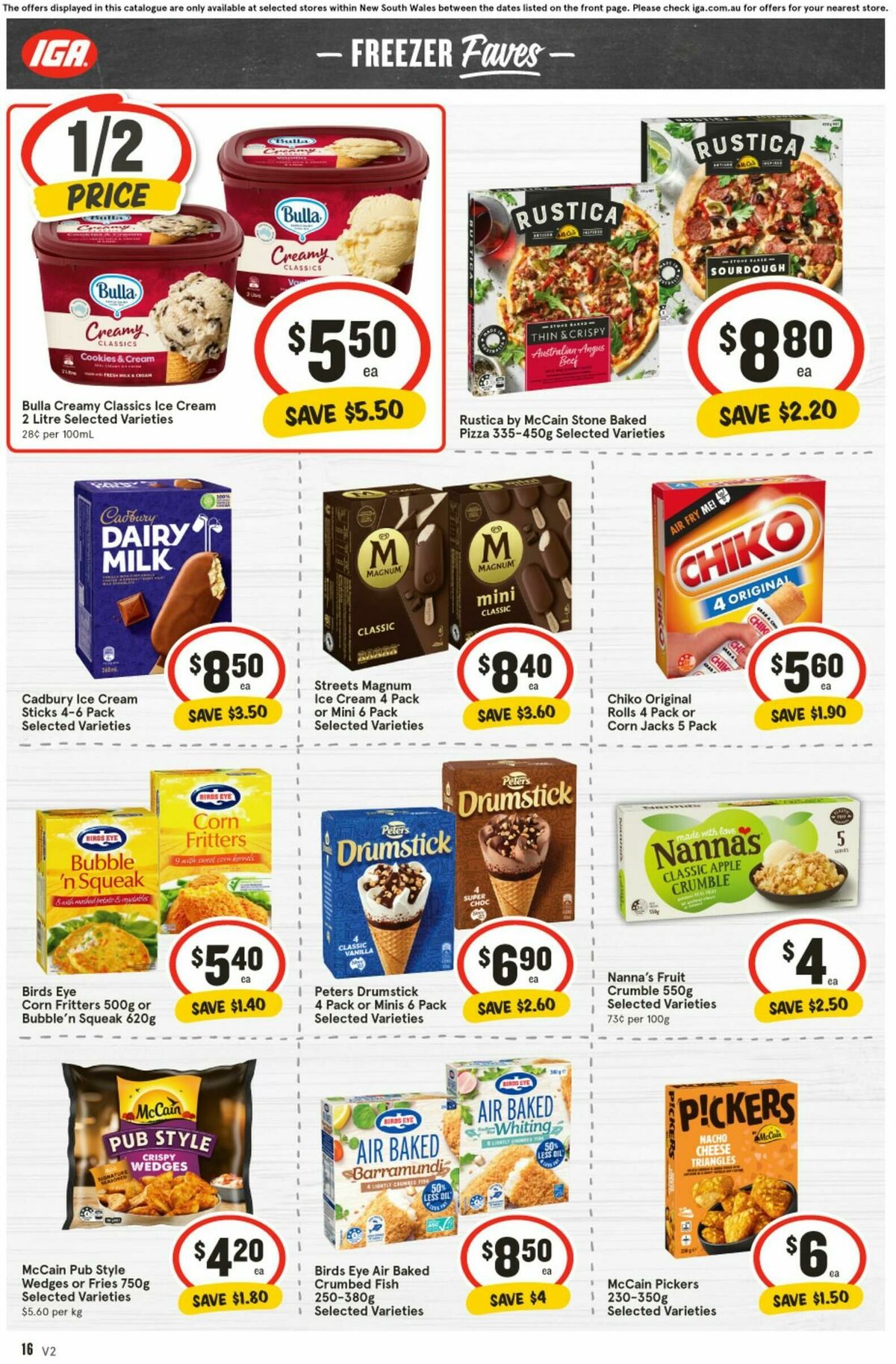 IGA Catalogues from 16 July