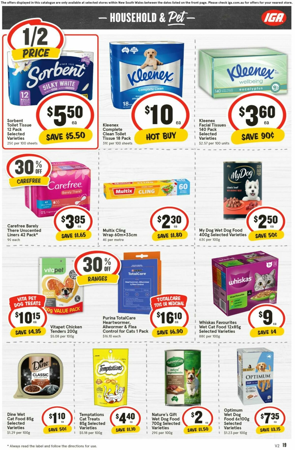 IGA Catalogues from 16 July