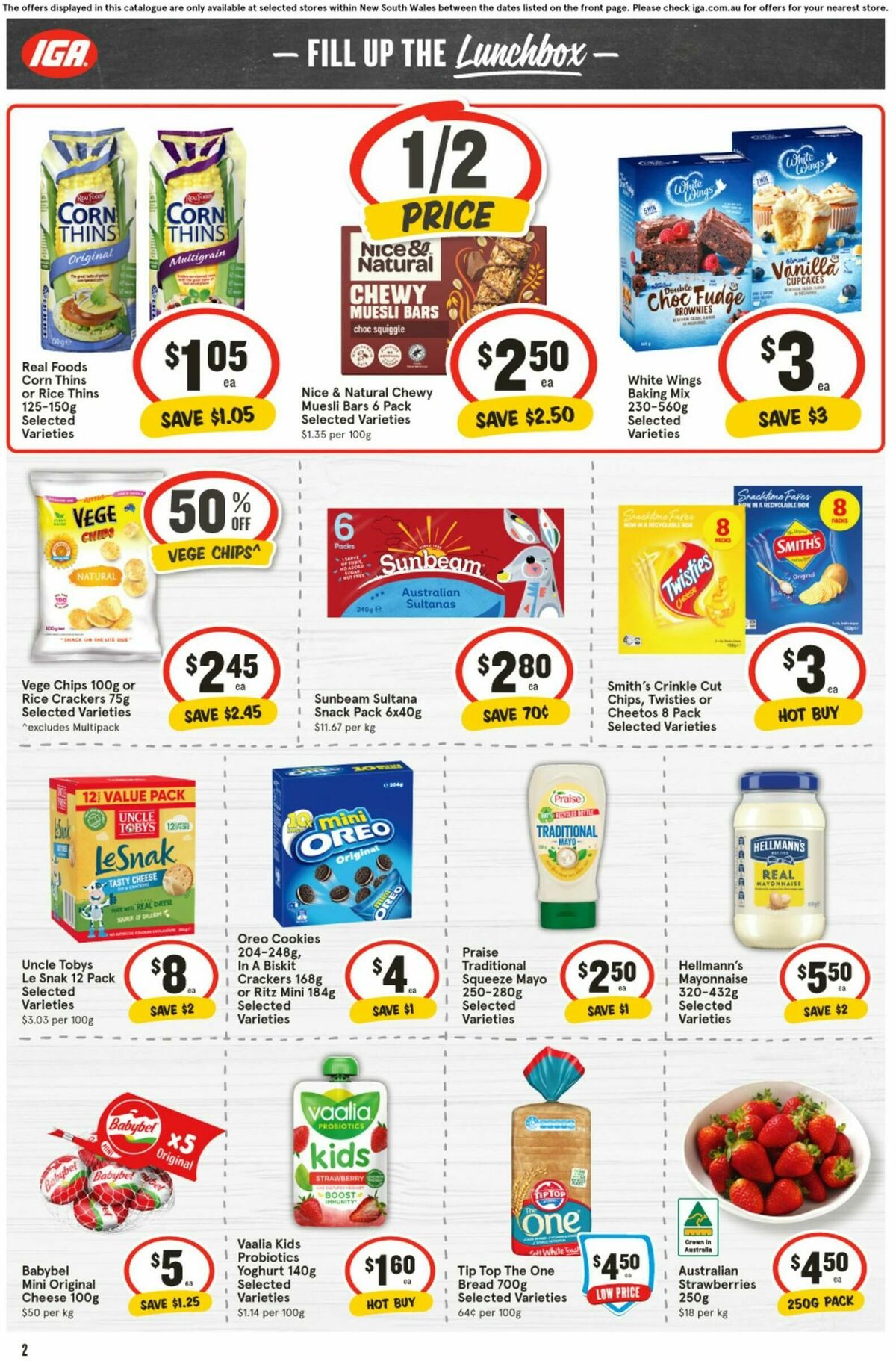 IGA Catalogues from 16 July