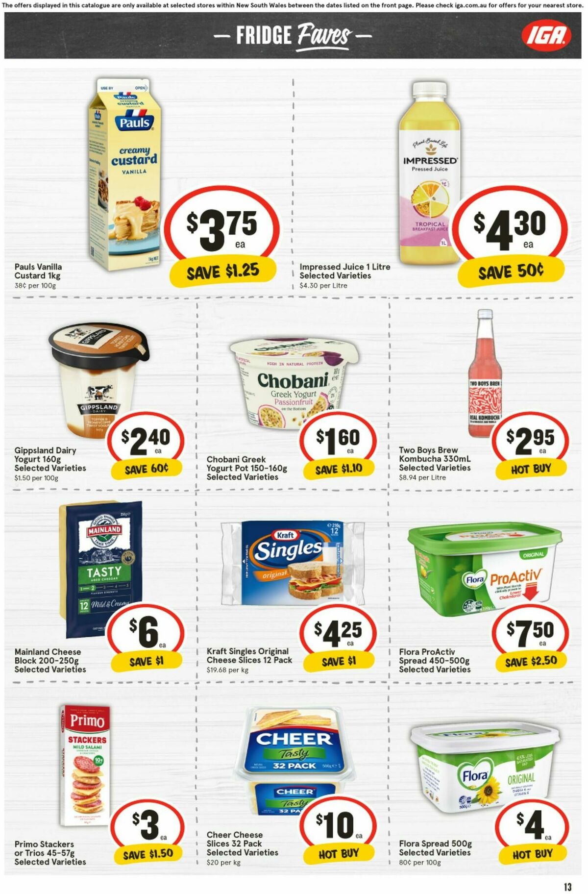 IGA Catalogues from 23 July