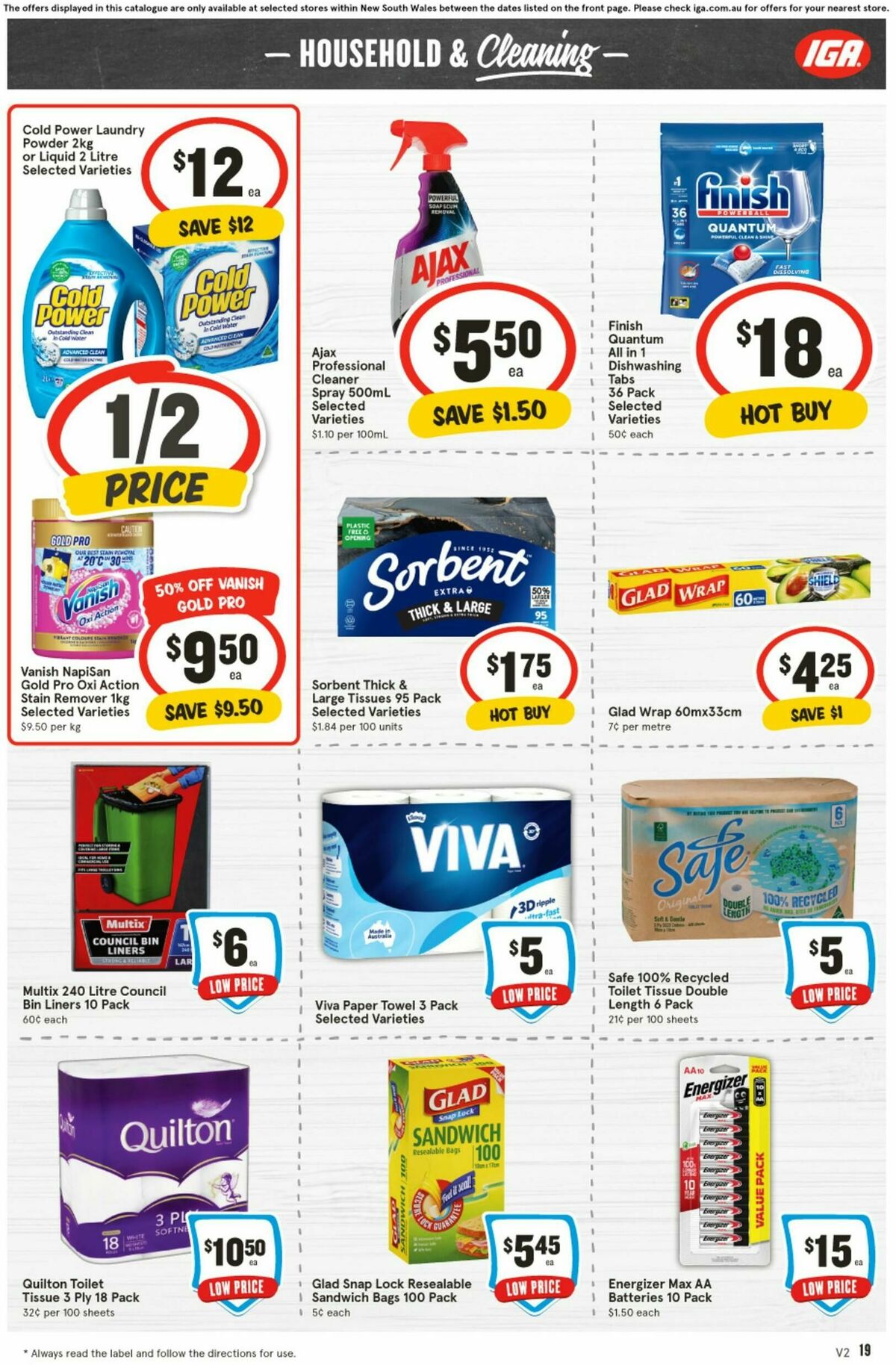 IGA Catalogues from 23 July