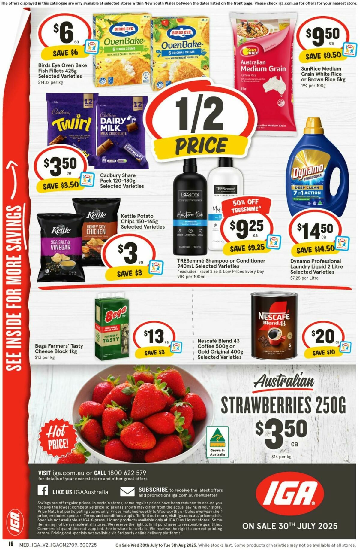 IGA Catalogues from 30 July
