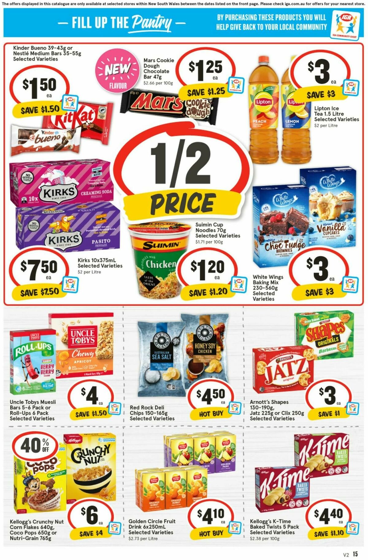 IGA Catalogues from 6 August
