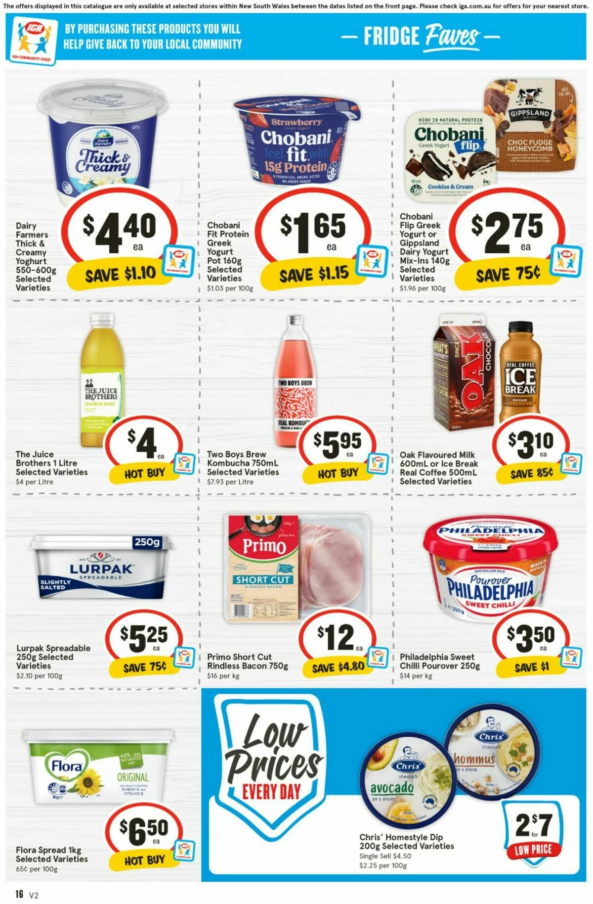 IGA Catalogues from 6 August