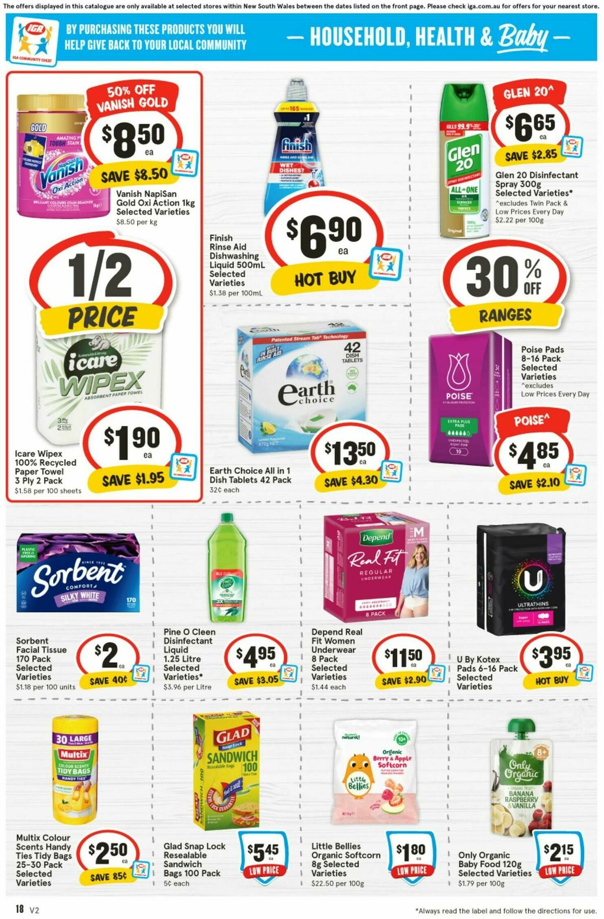 IGA Catalogues from 6 August