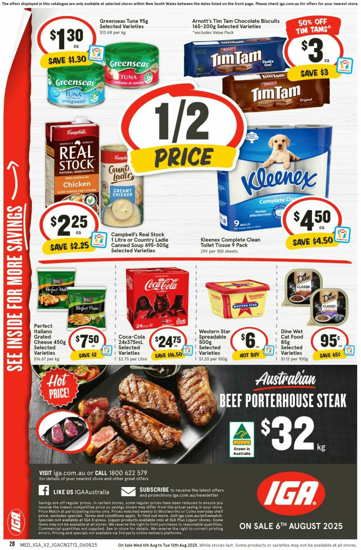 IGA Catalogues from 6 August
