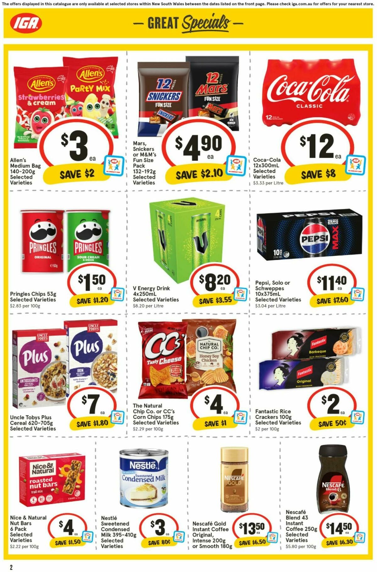 IGA Catalogues from 6 August