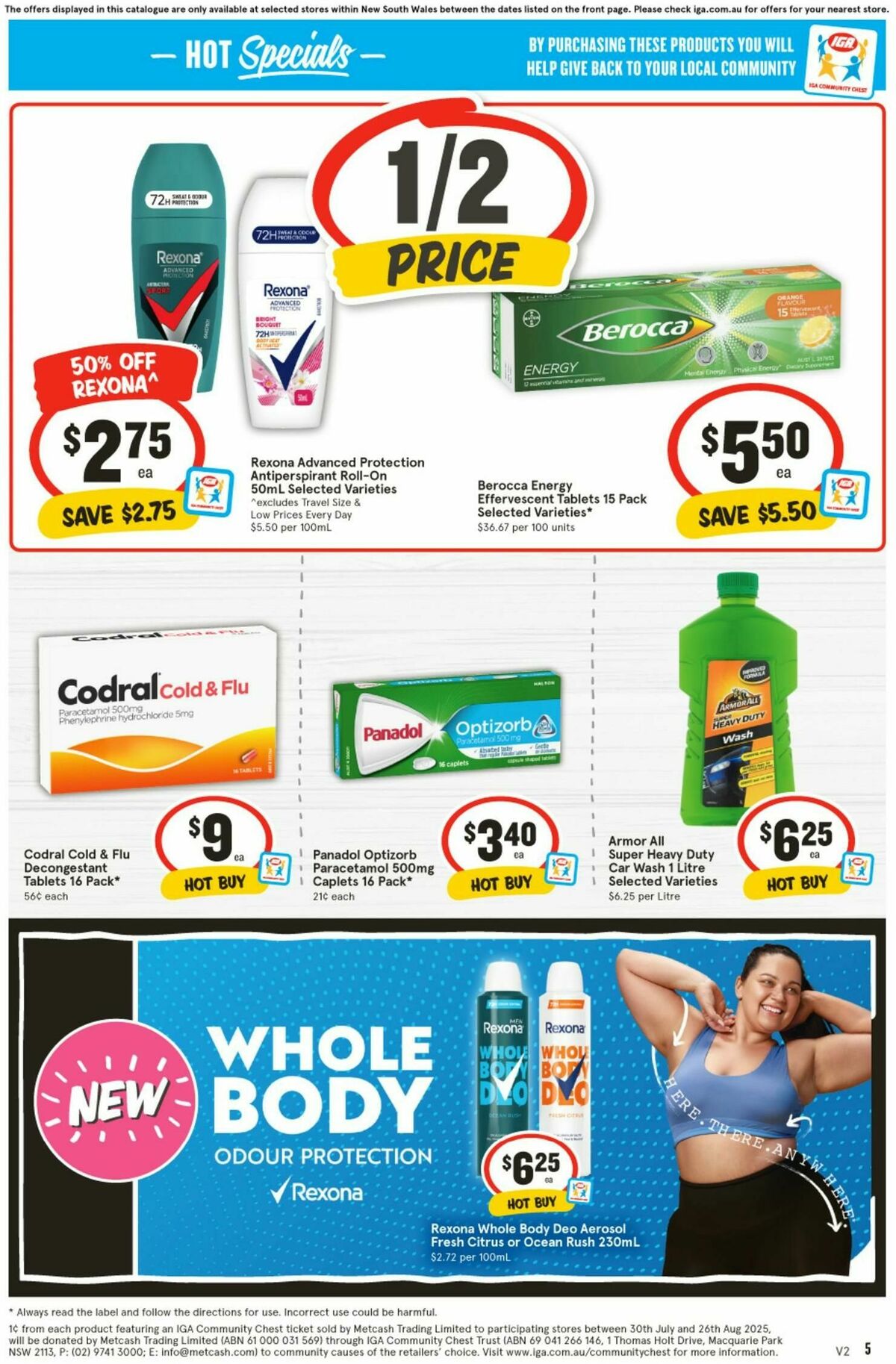 IGA Catalogues from 6 August