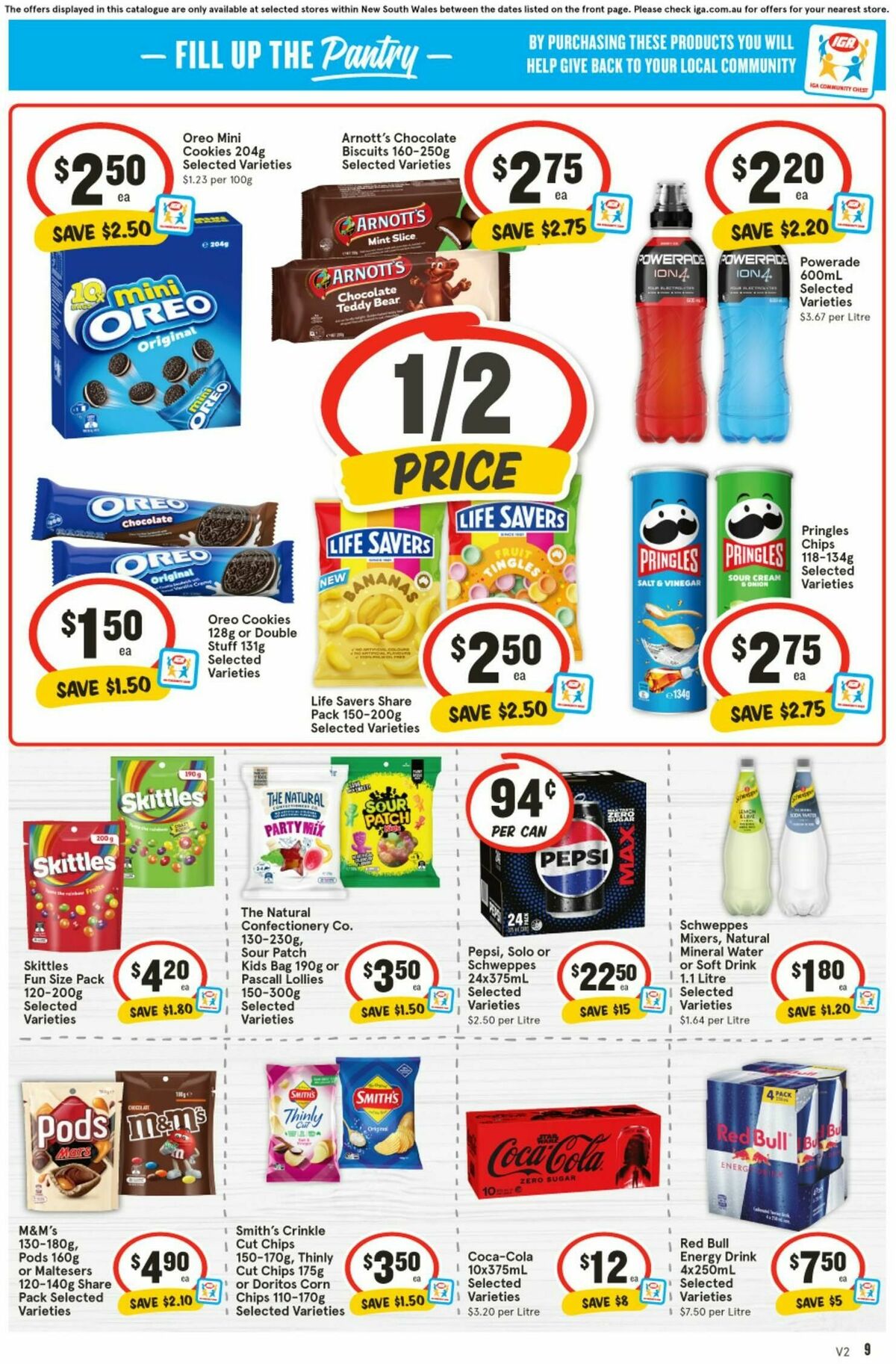 IGA Catalogues from 13 August