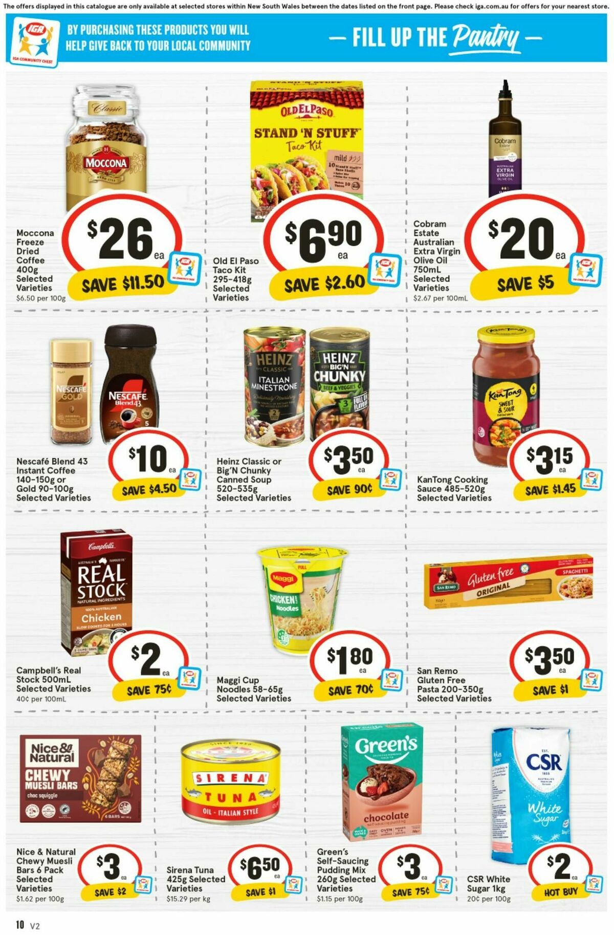 IGA Catalogues from 13 August