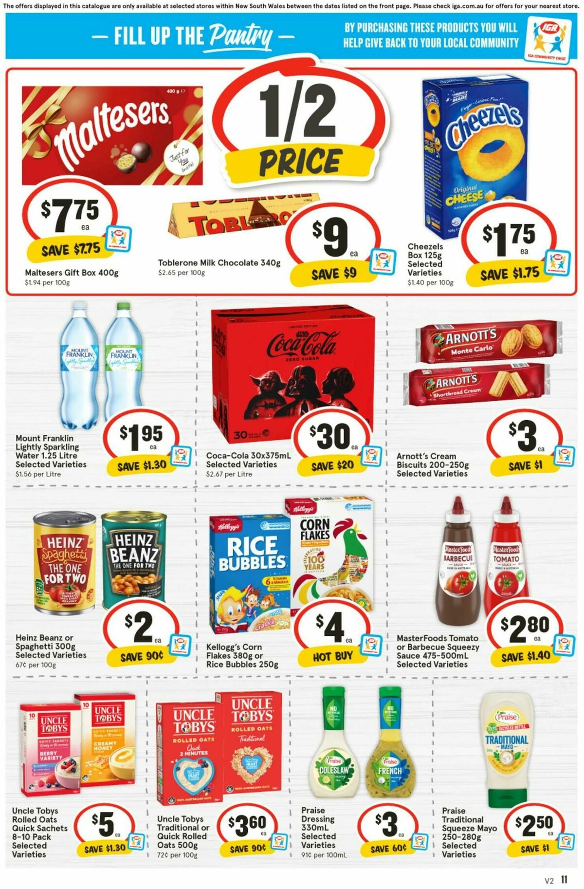 IGA Catalogues from 13 August