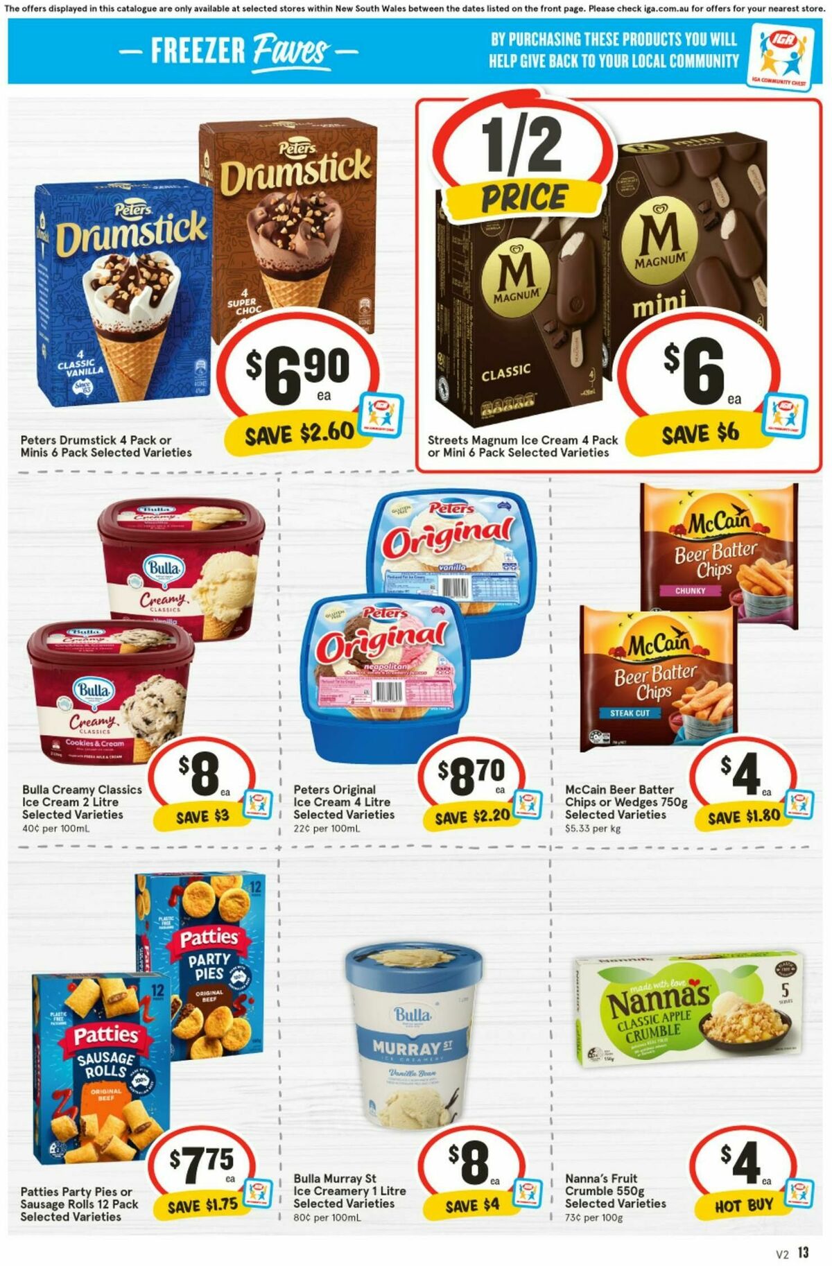 IGA Catalogues from 13 August