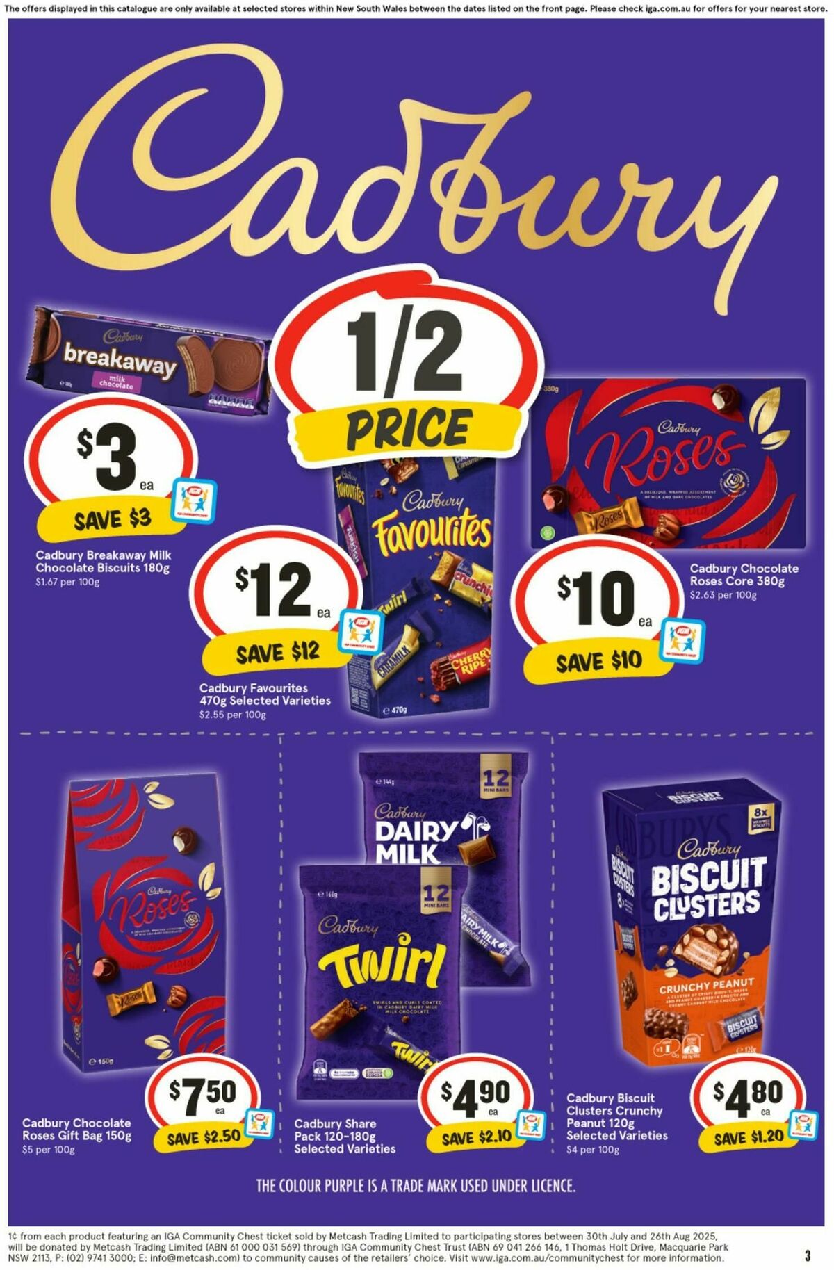 IGA Catalogues from 13 August