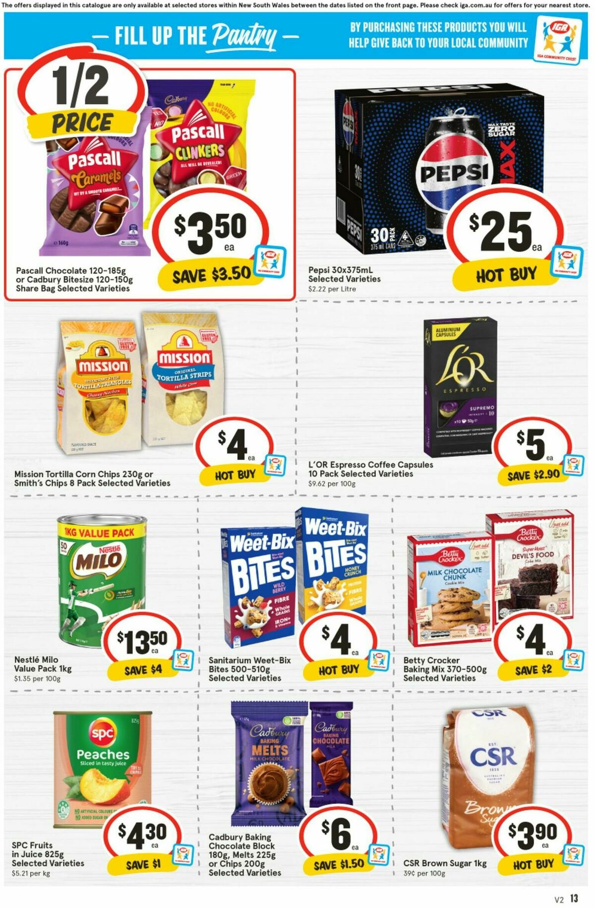 IGA Catalogues from 20 August