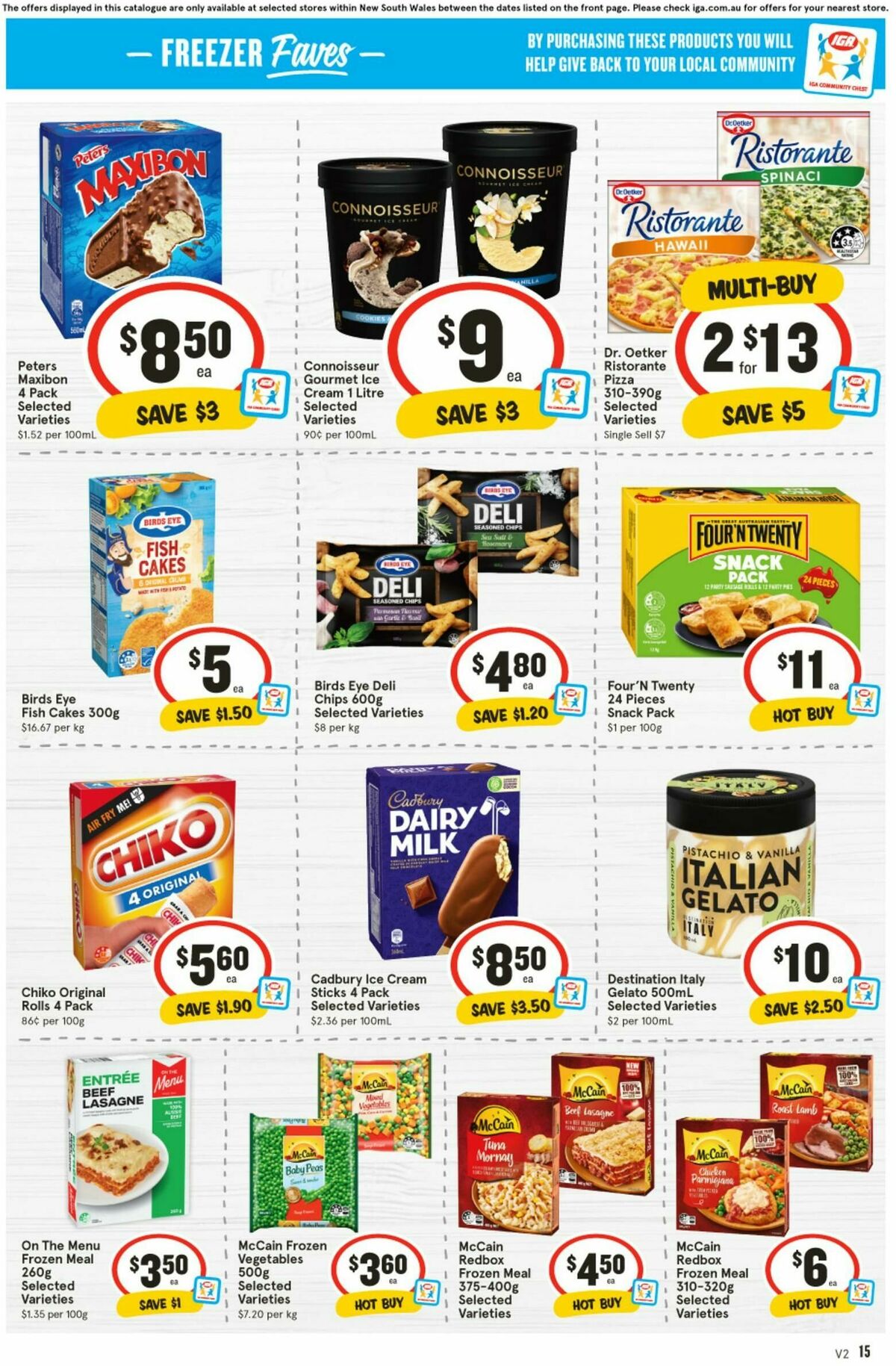 IGA Catalogues from 20 August