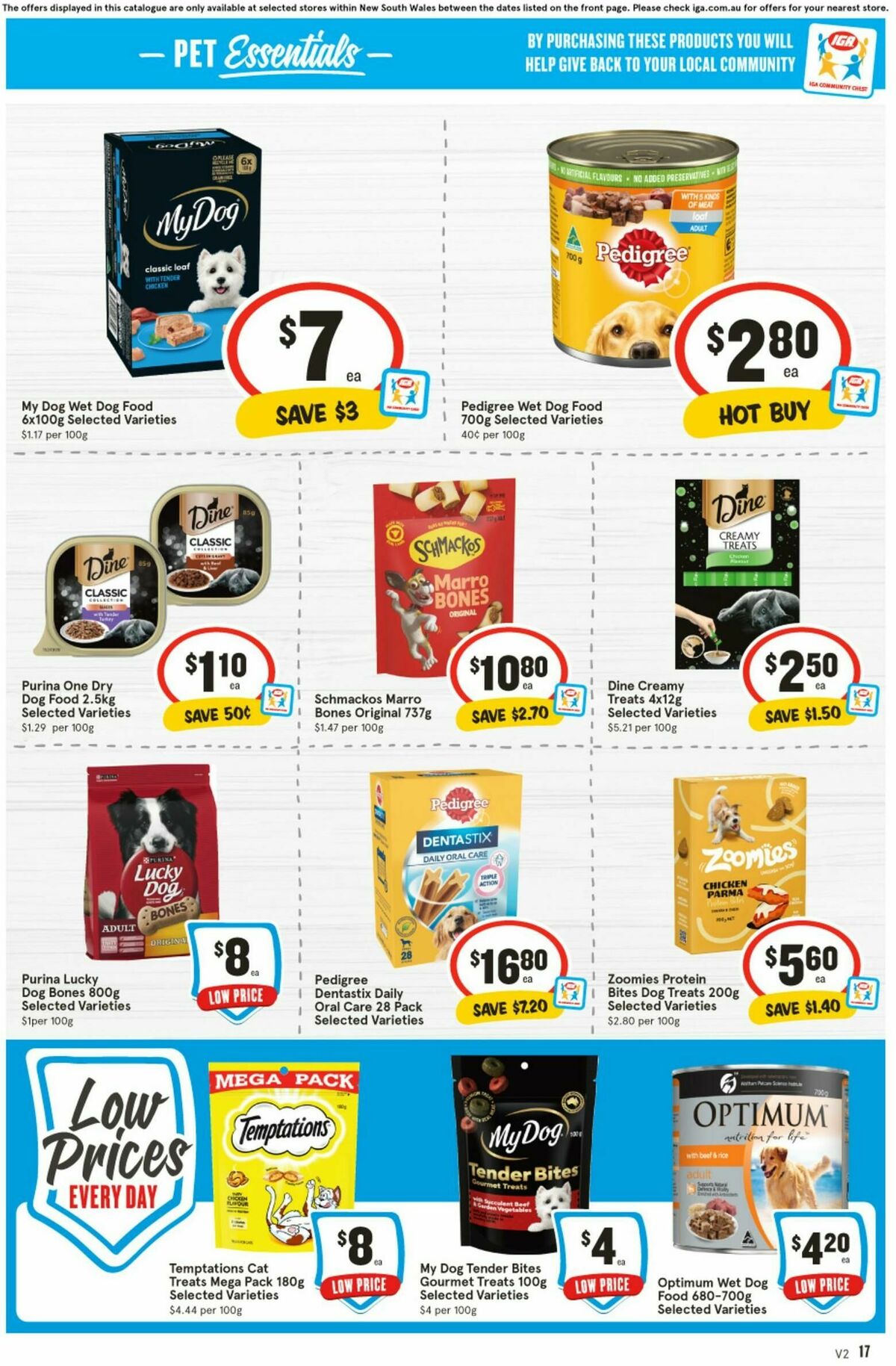 IGA Catalogues from 20 August