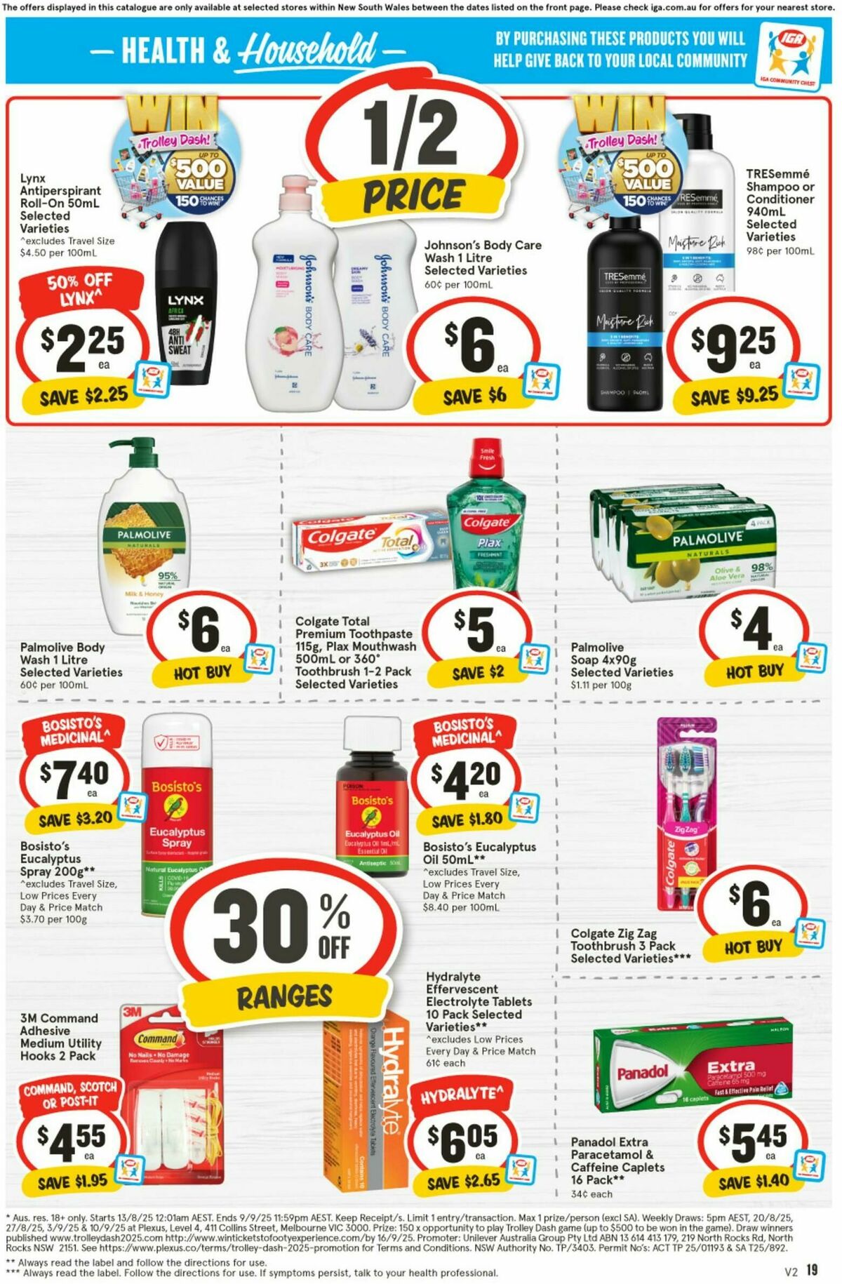 IGA Catalogues from 20 August