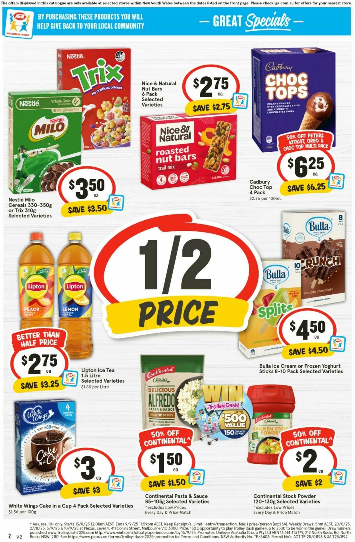 IGA Catalogues from 20 August