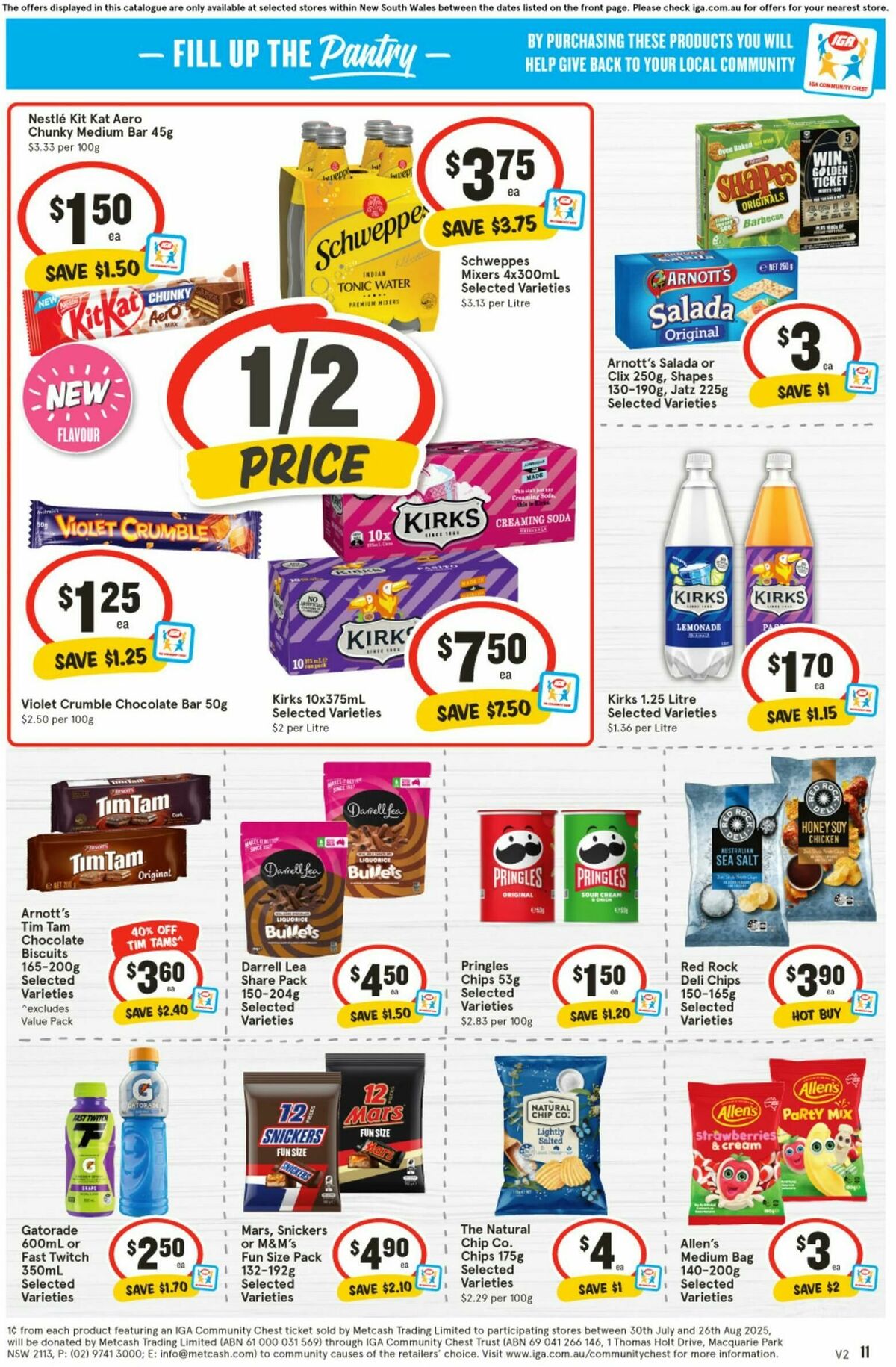 IGA Catalogues from 20 August