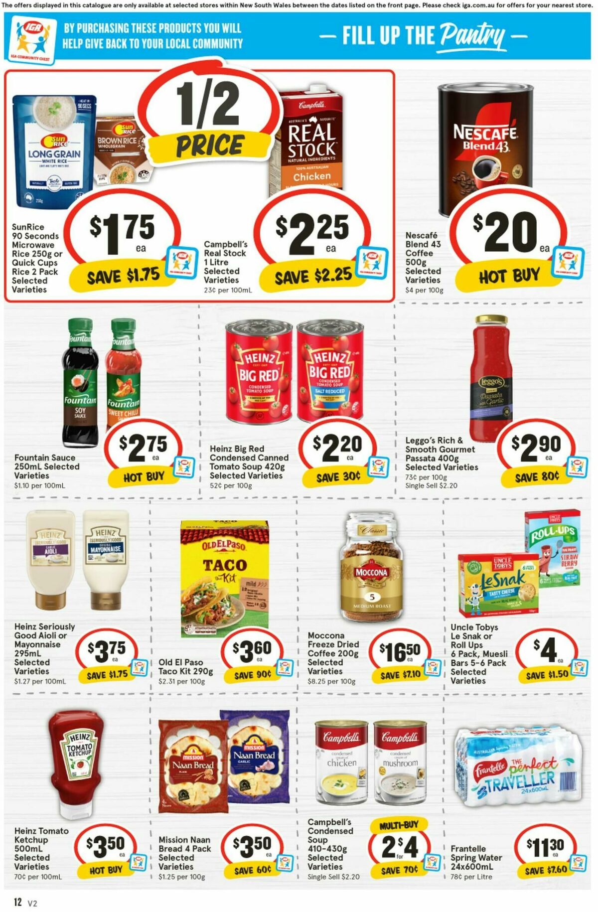 IGA Catalogues from 20 August