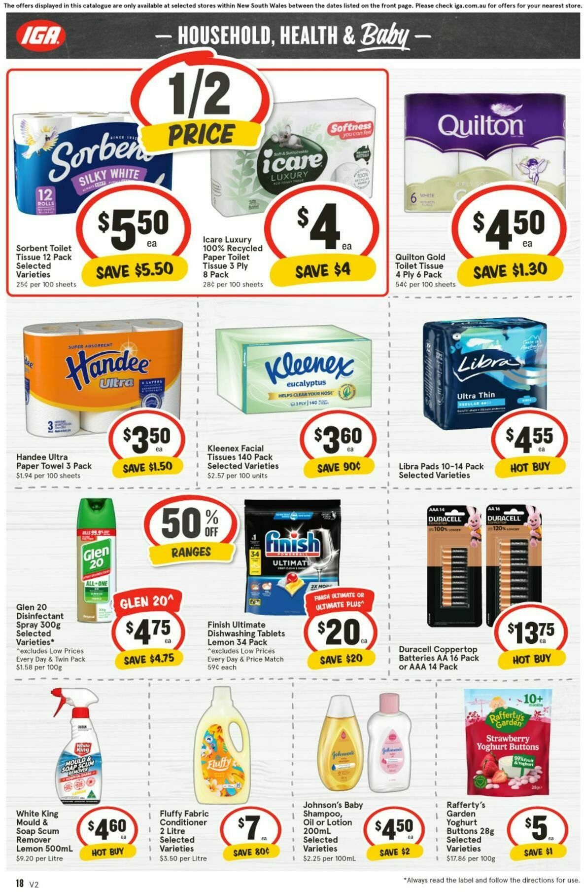 IGA Catalogues from 27 August
