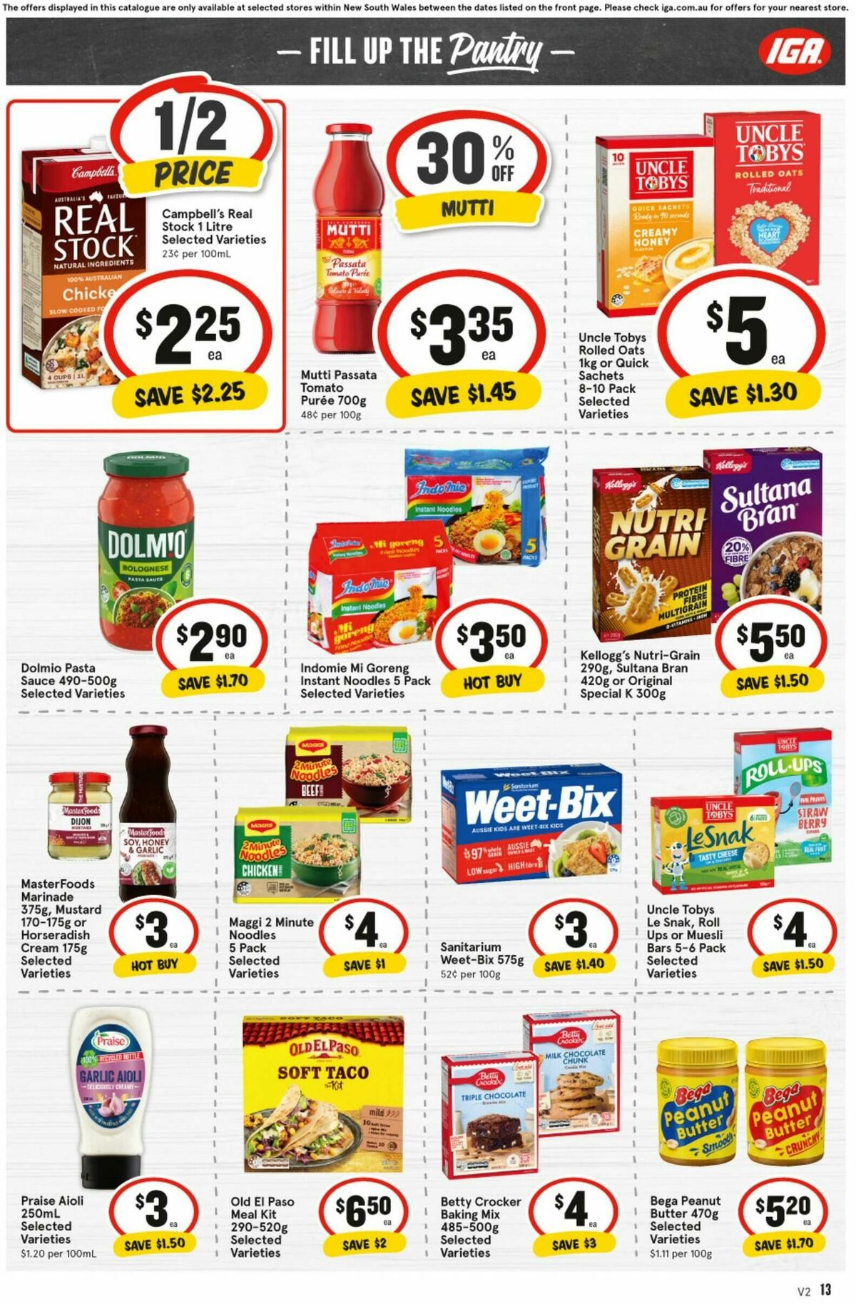 IGA Catalogues from 3 September