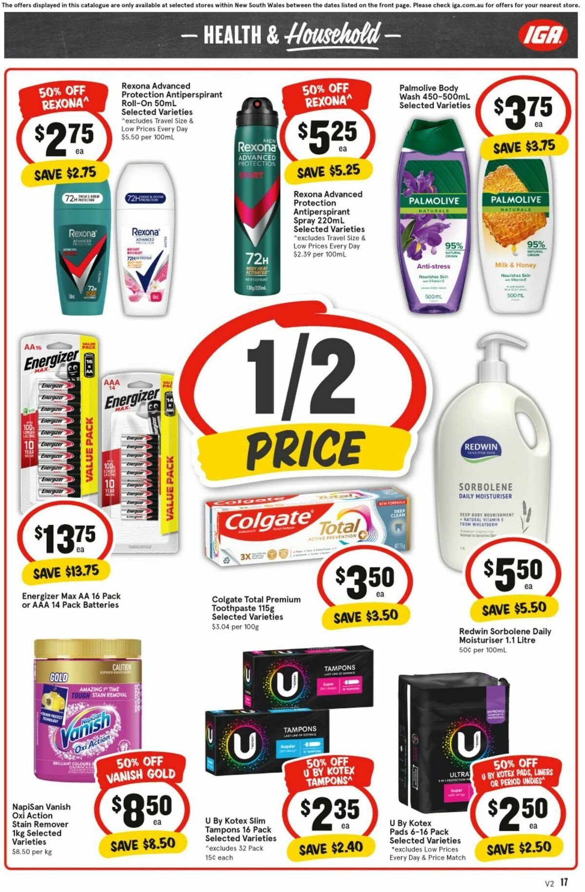 IGA Catalogues from 3 September
