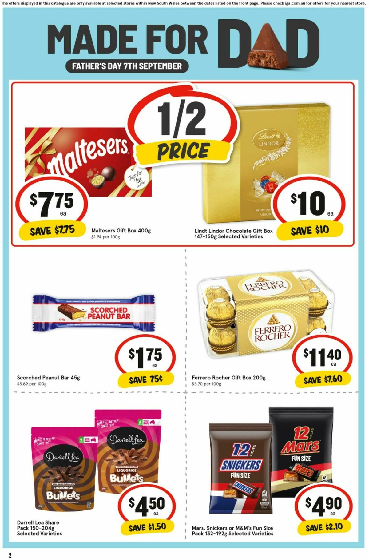 IGA Catalogues from 3 September