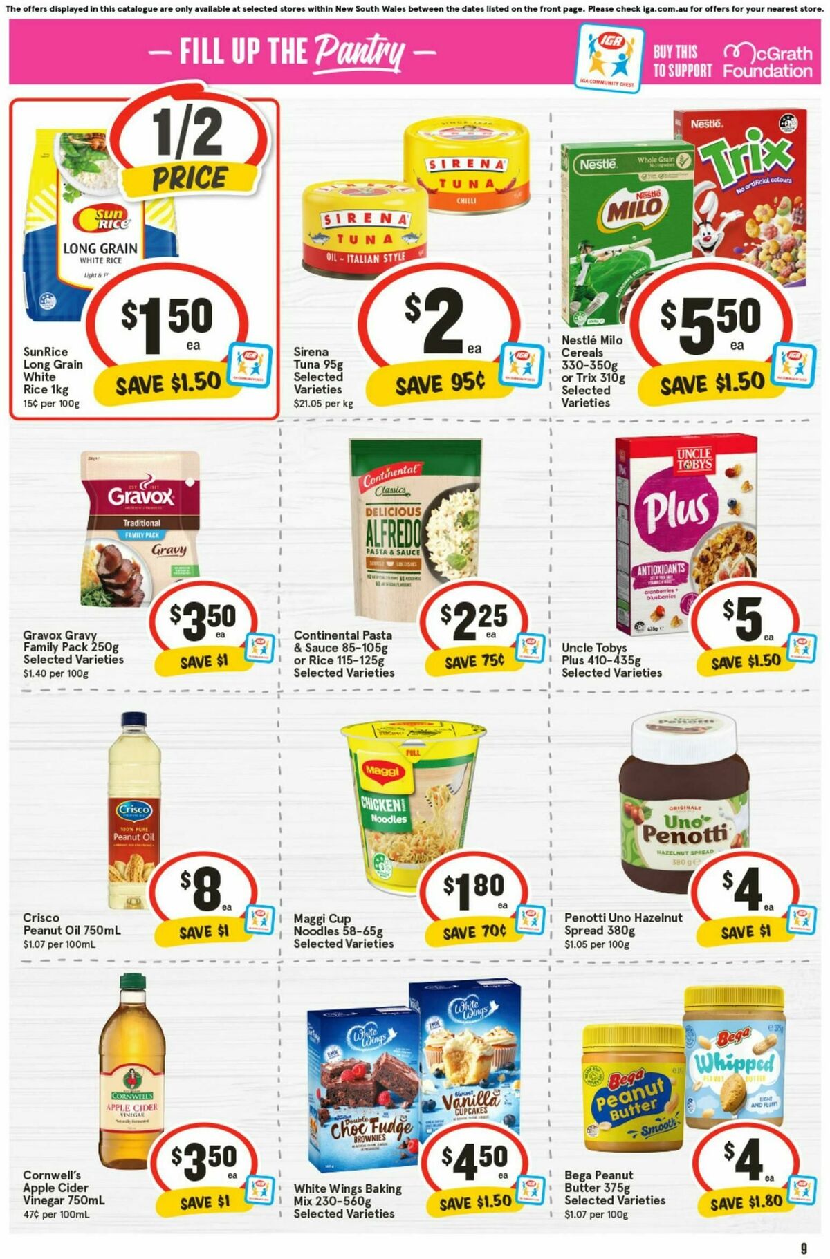 IGA Catalogues from 10 September