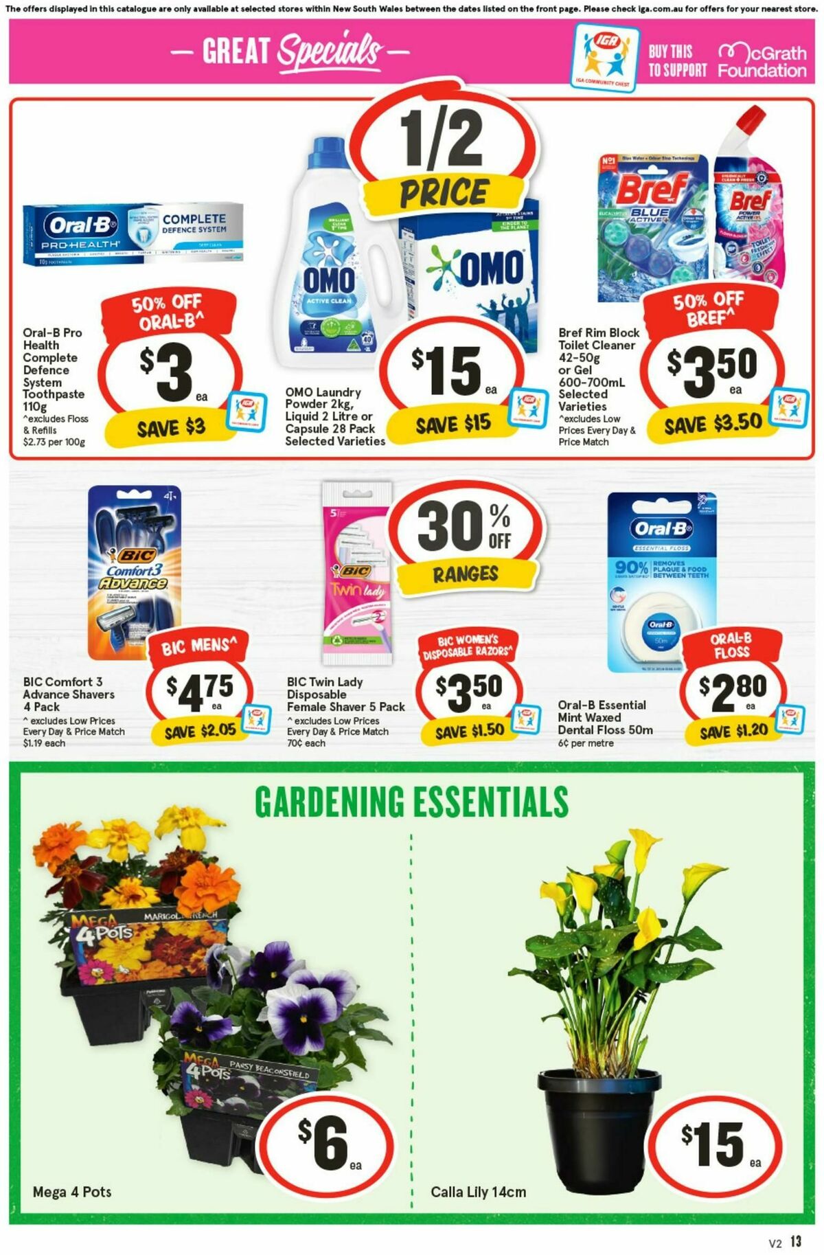 IGA Catalogues from 10 September