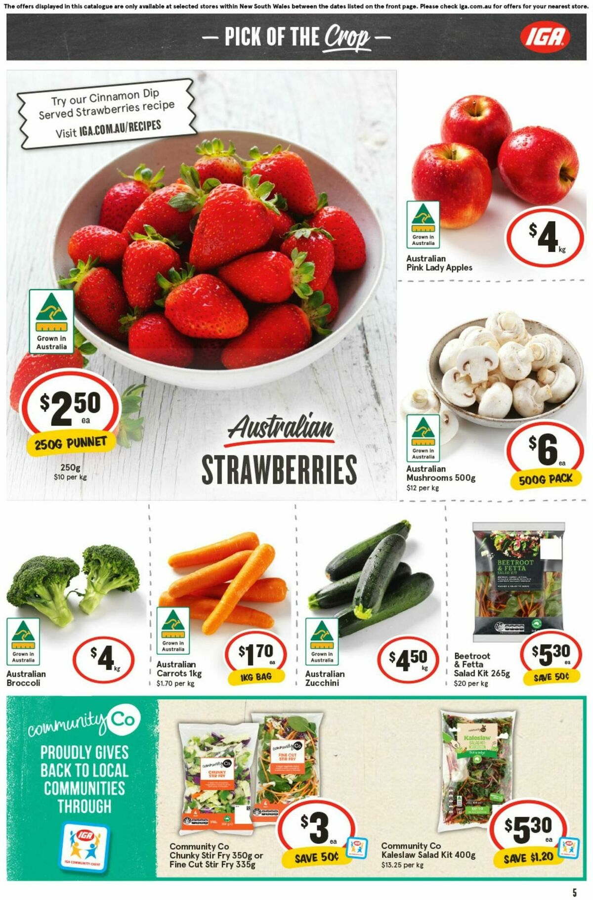 IGA Catalogues from 10 September