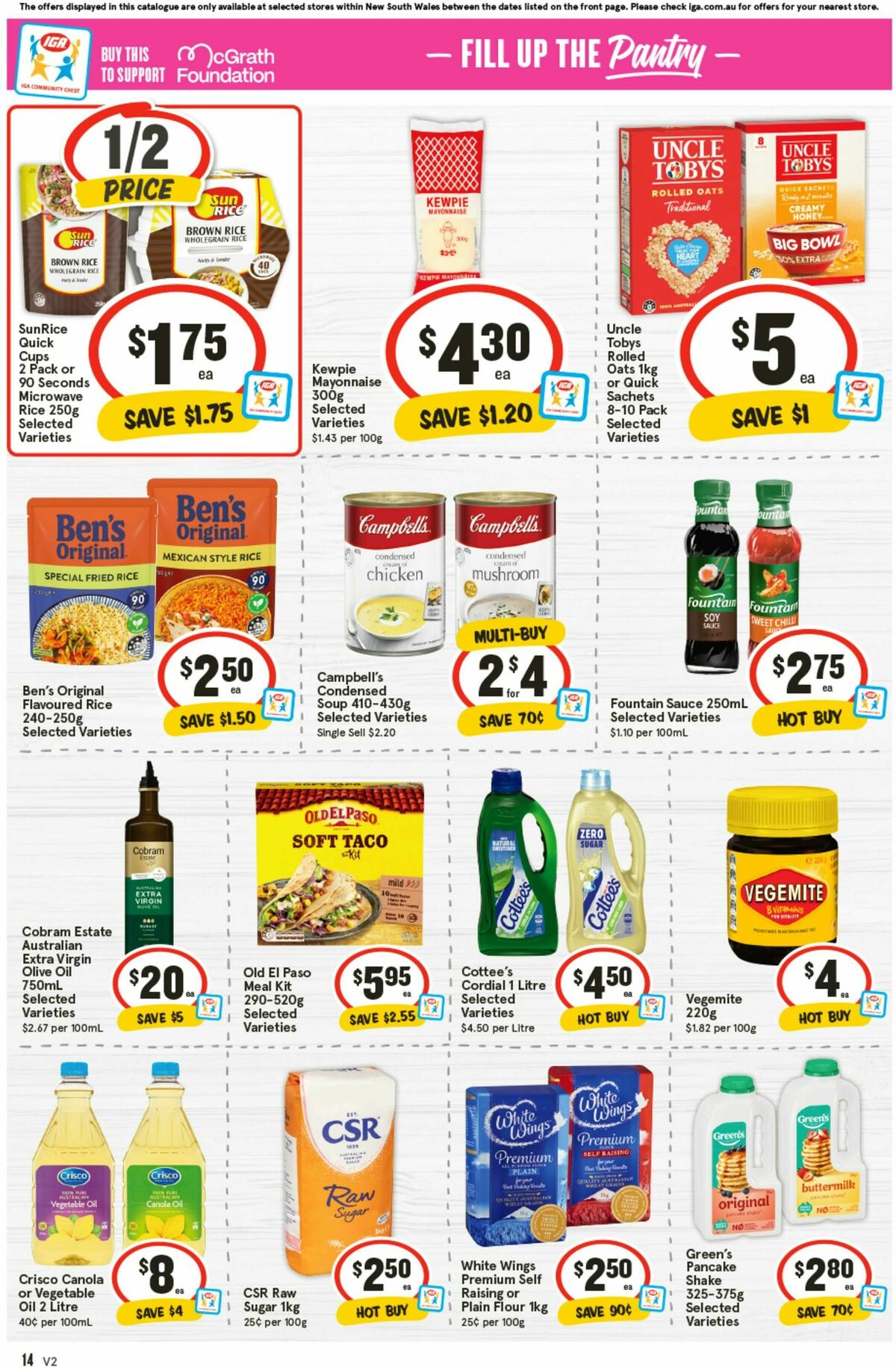 IGA Catalogues from 17 September