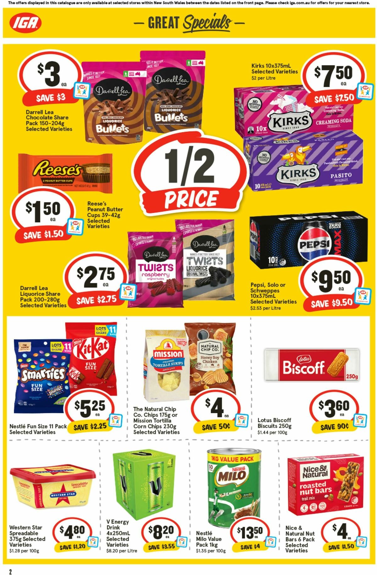 IGA Catalogues from 17 September