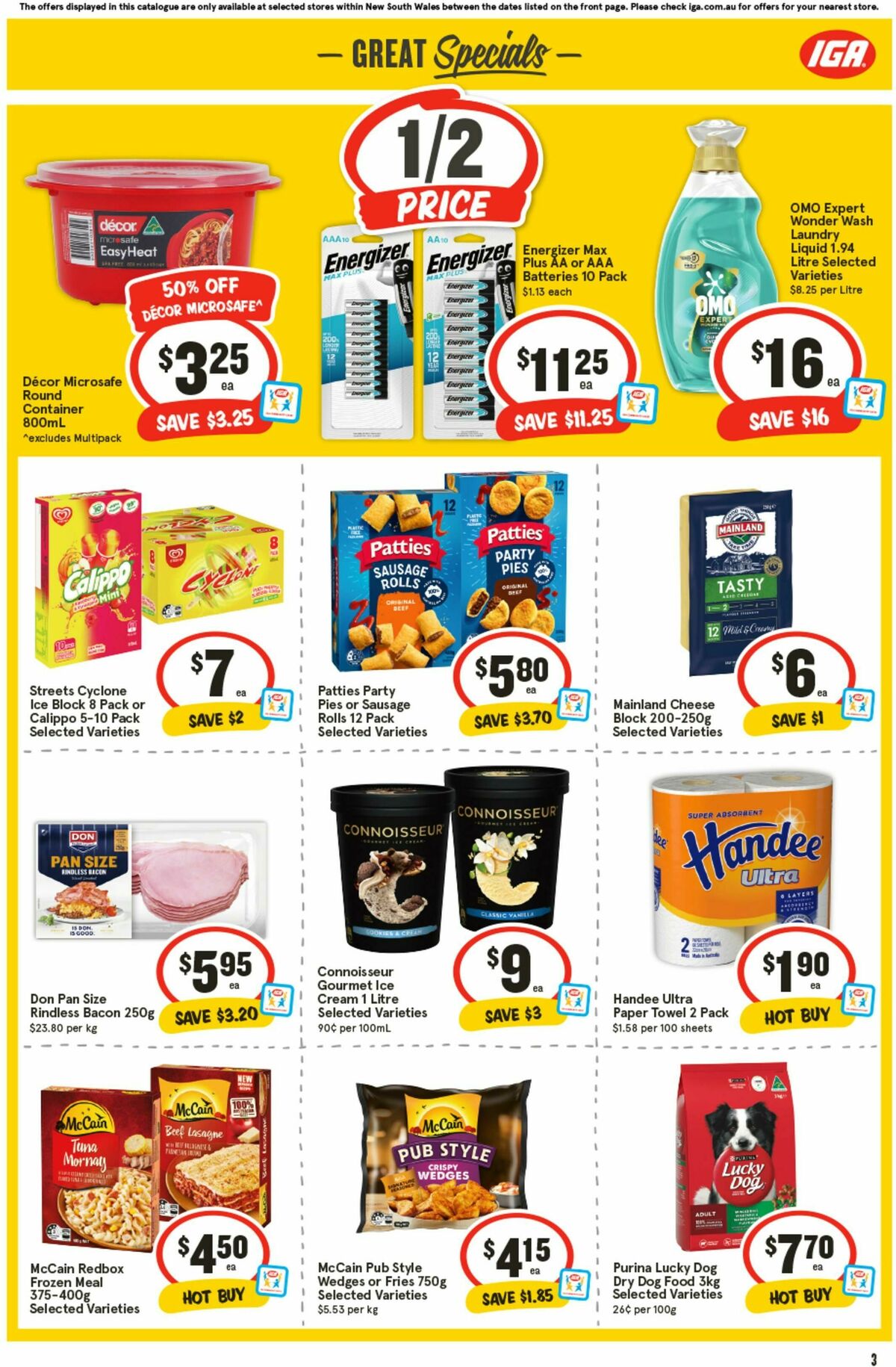 IGA Catalogues from 17 September