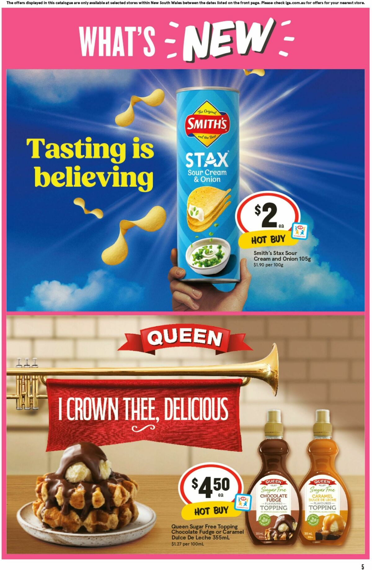 IGA Catalogues from 17 September