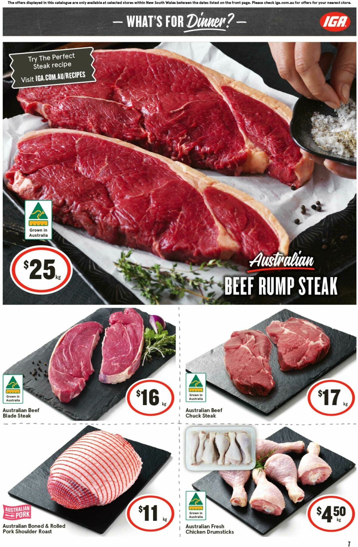 IGA Catalogues from 17 September