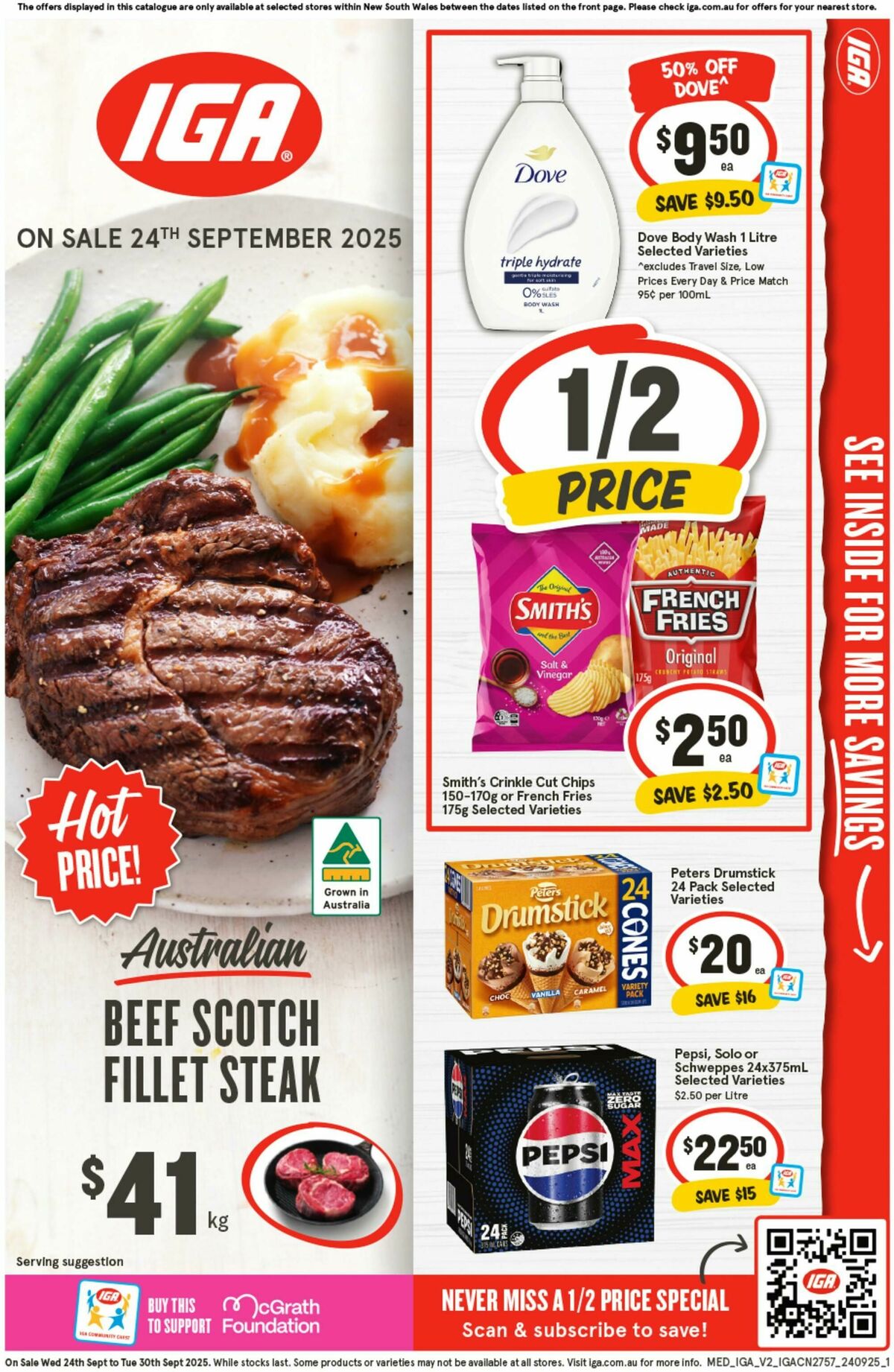 IGA Catalogues from 24 September